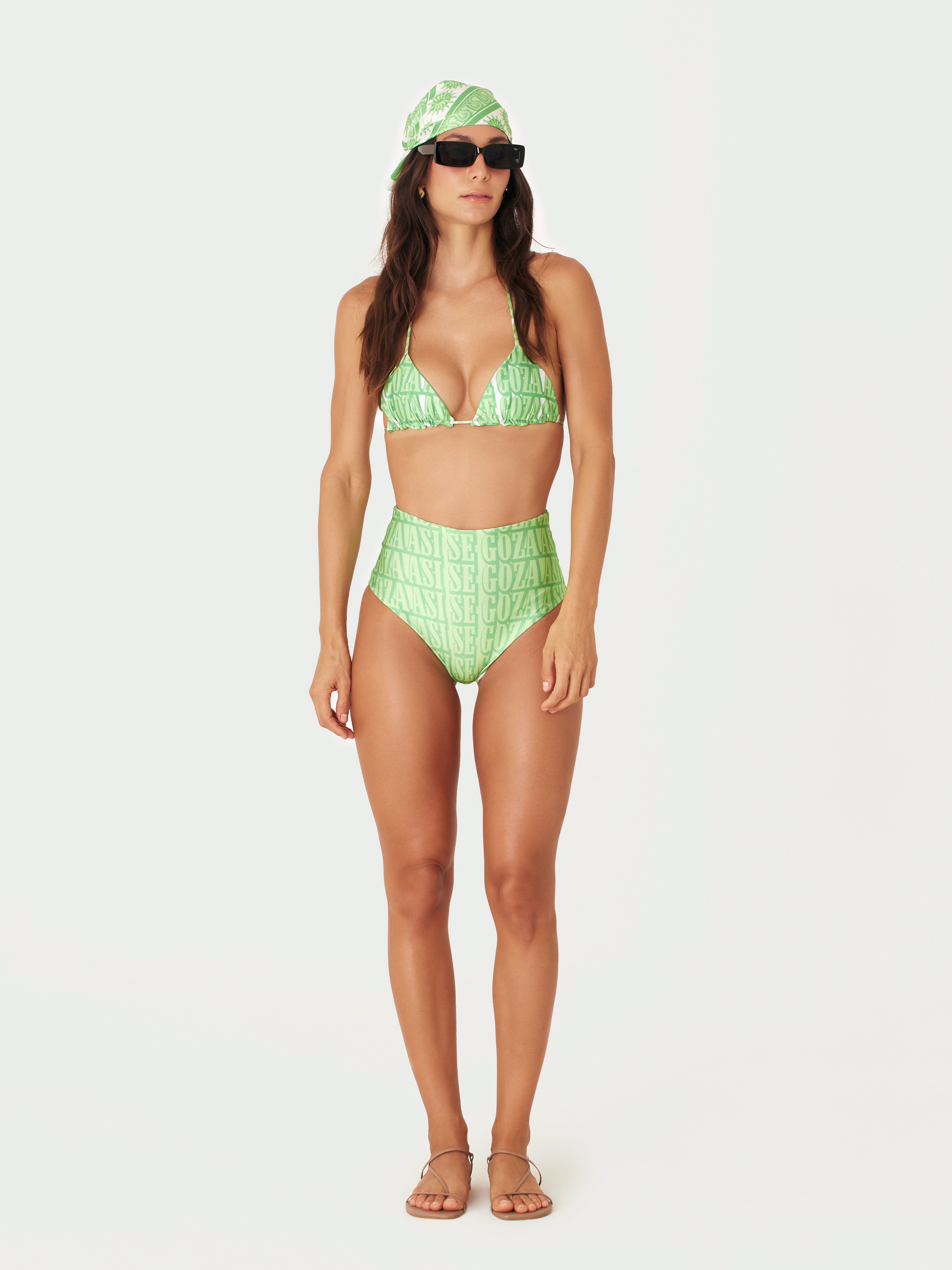 Top De Bikini Goza - Verde