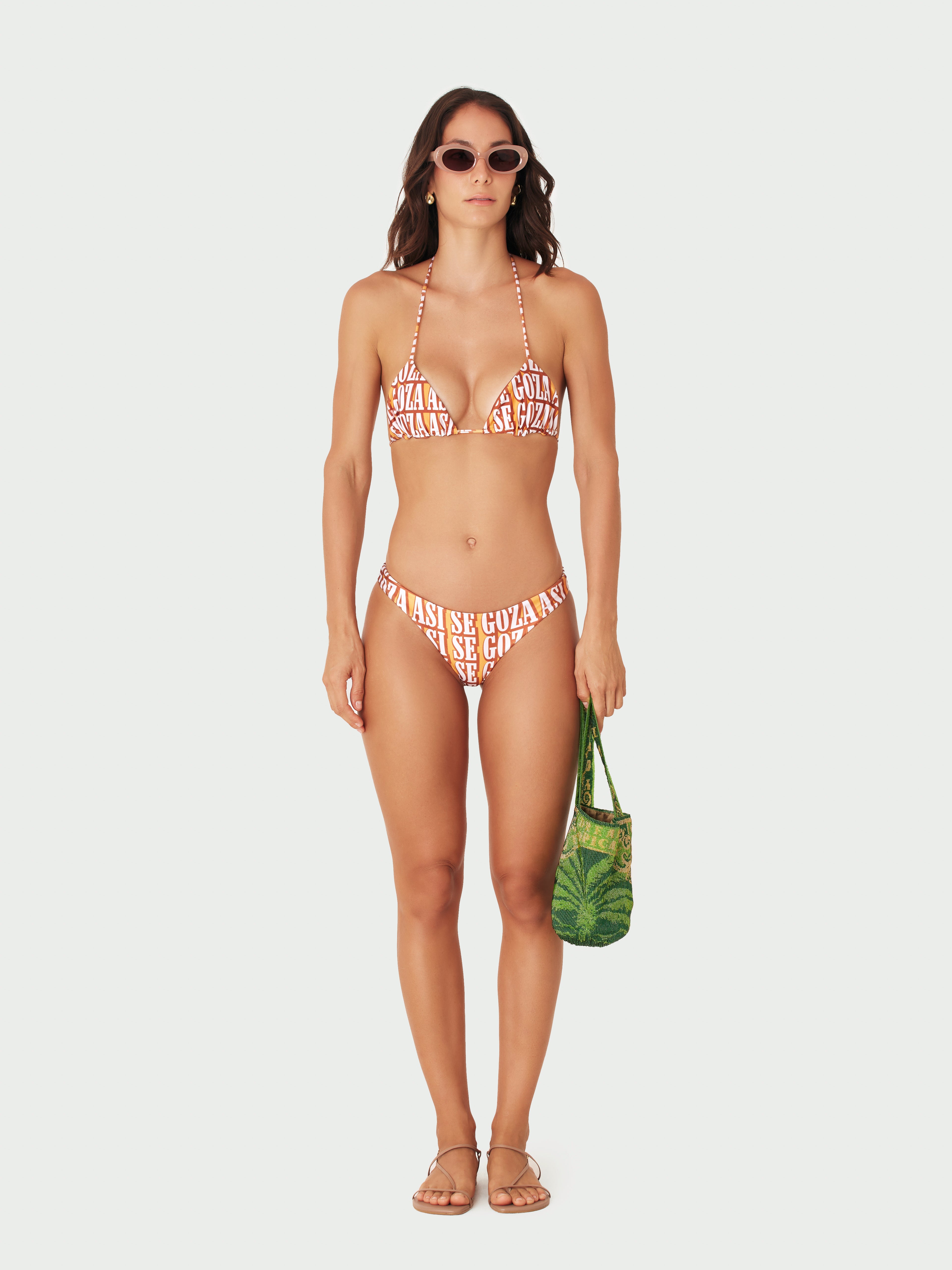 Bottom de Bikini Goza - Terracota