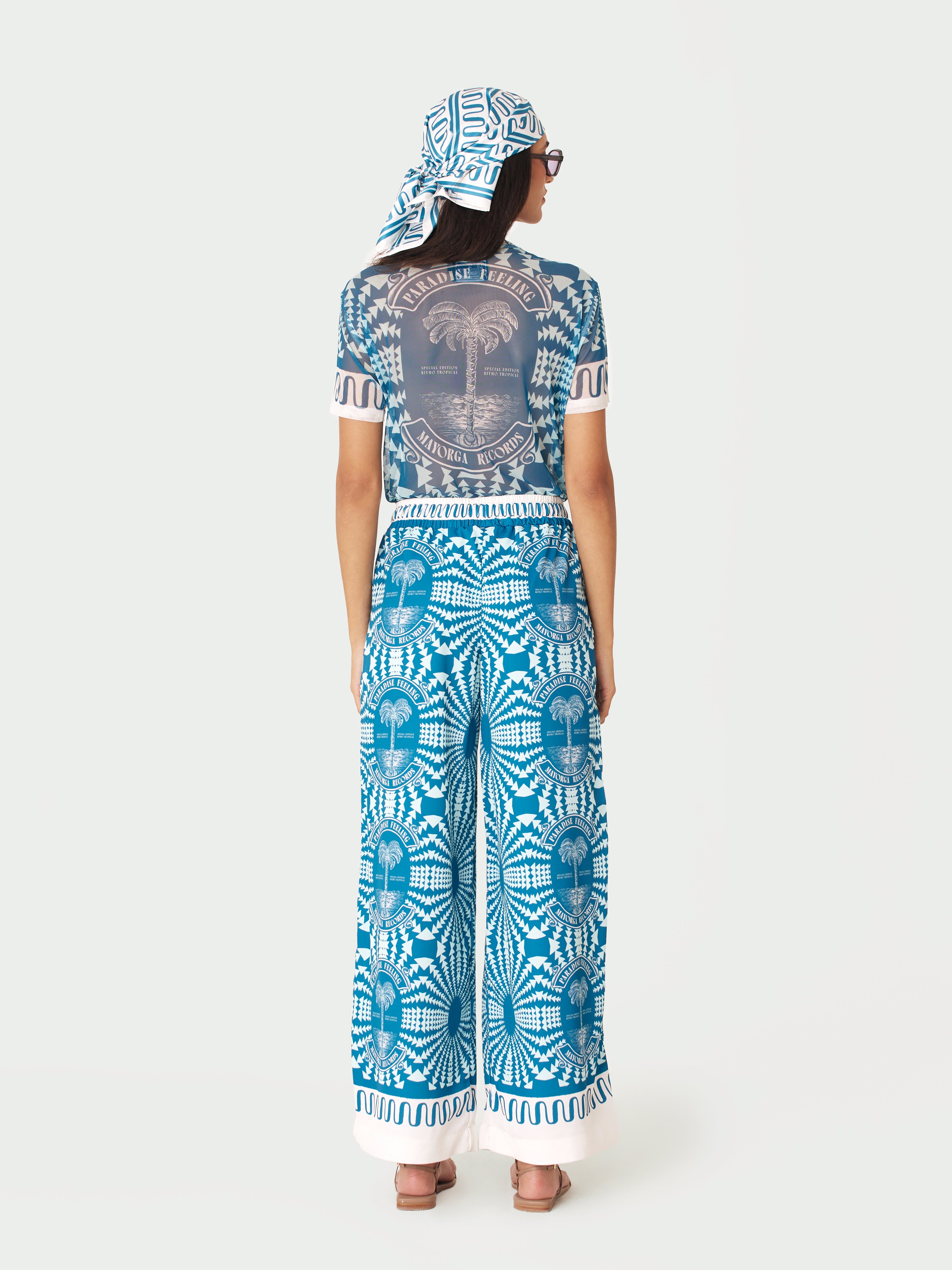 Pantalón Paradise - Turquesa
