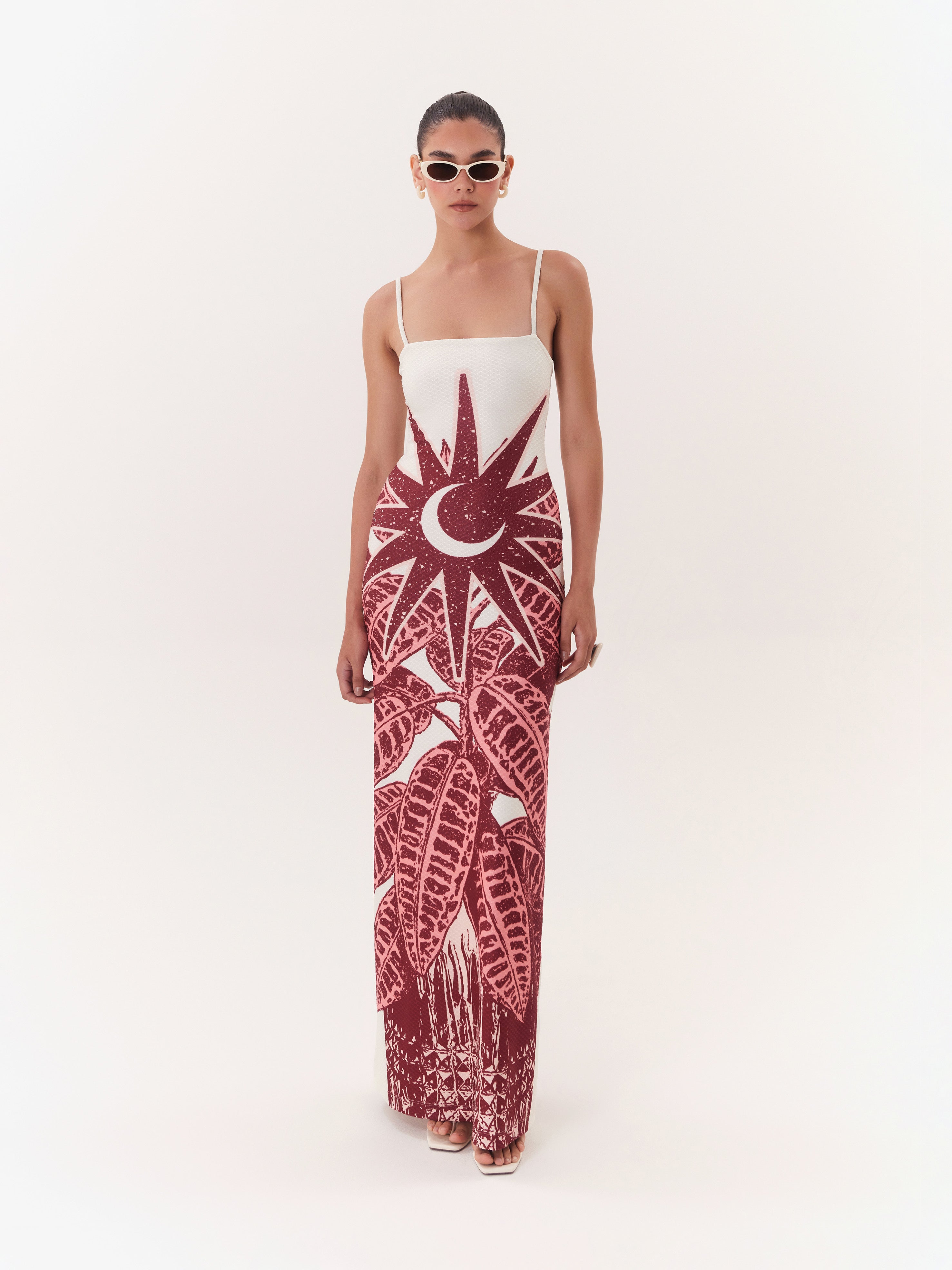 Maxi Dress Solar - Vino
