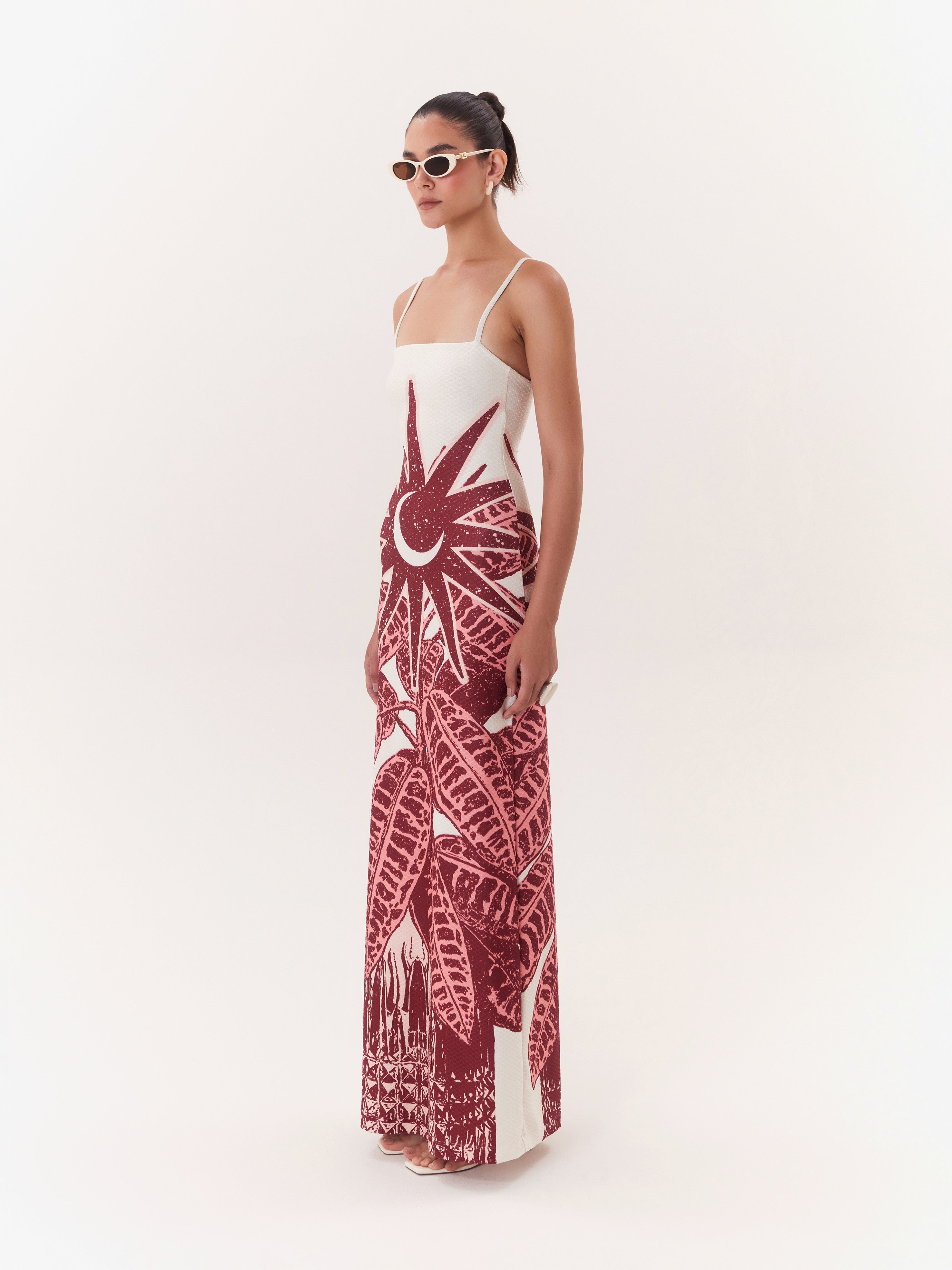 Maxi Dress Solar - Vino