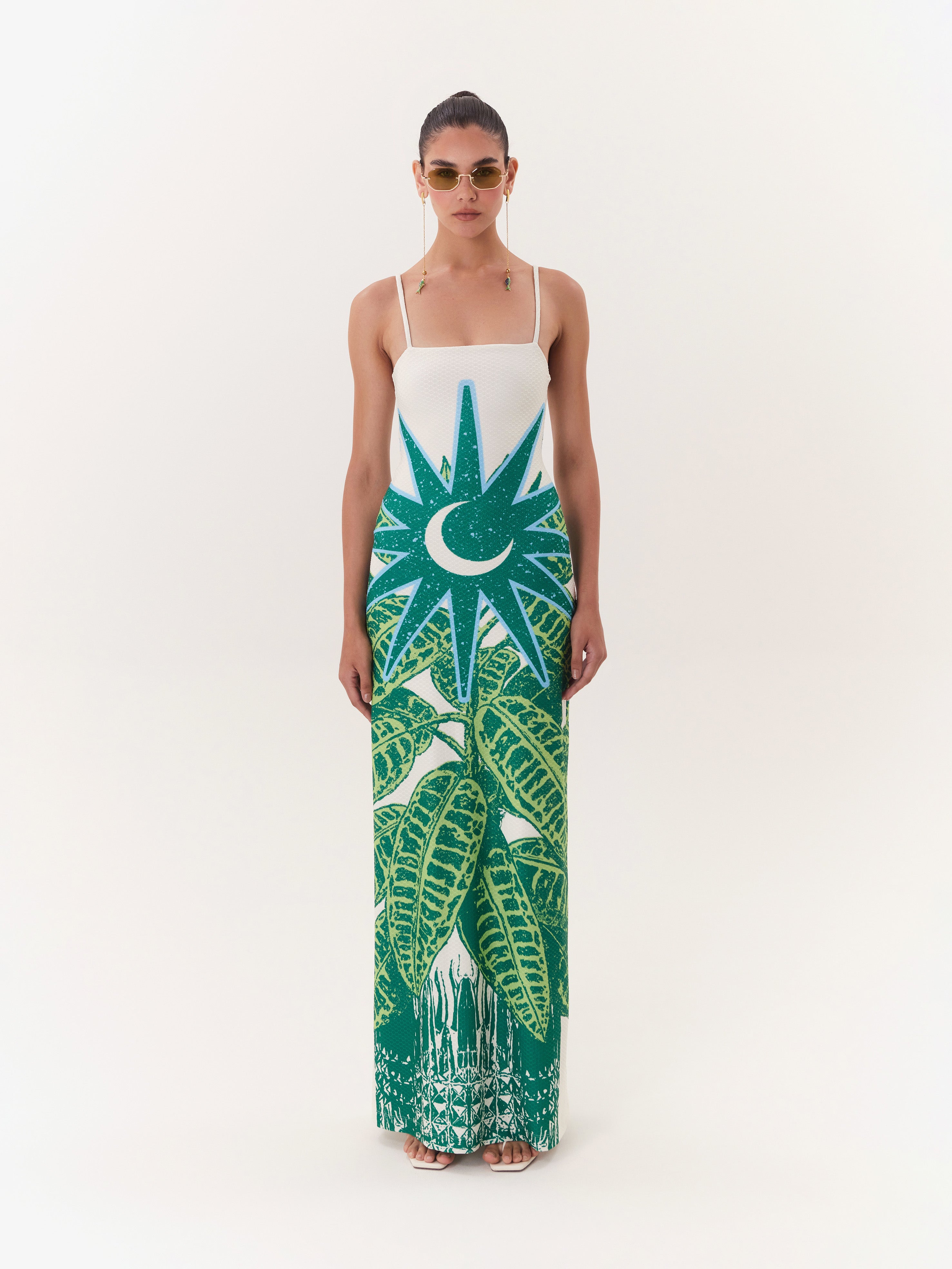 Maxi Dress Solar - Verde