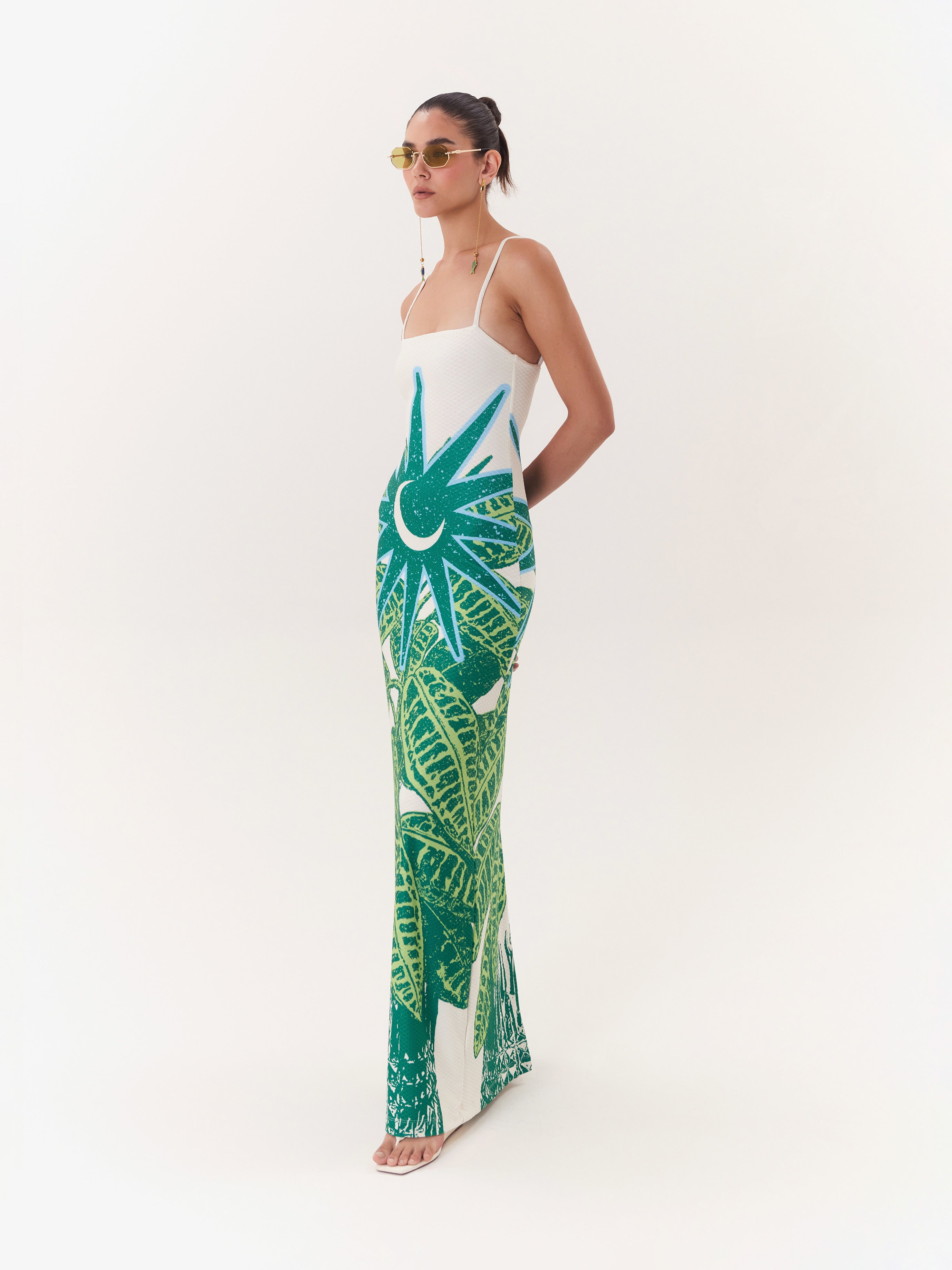 Maxi Dress Solar - Verde