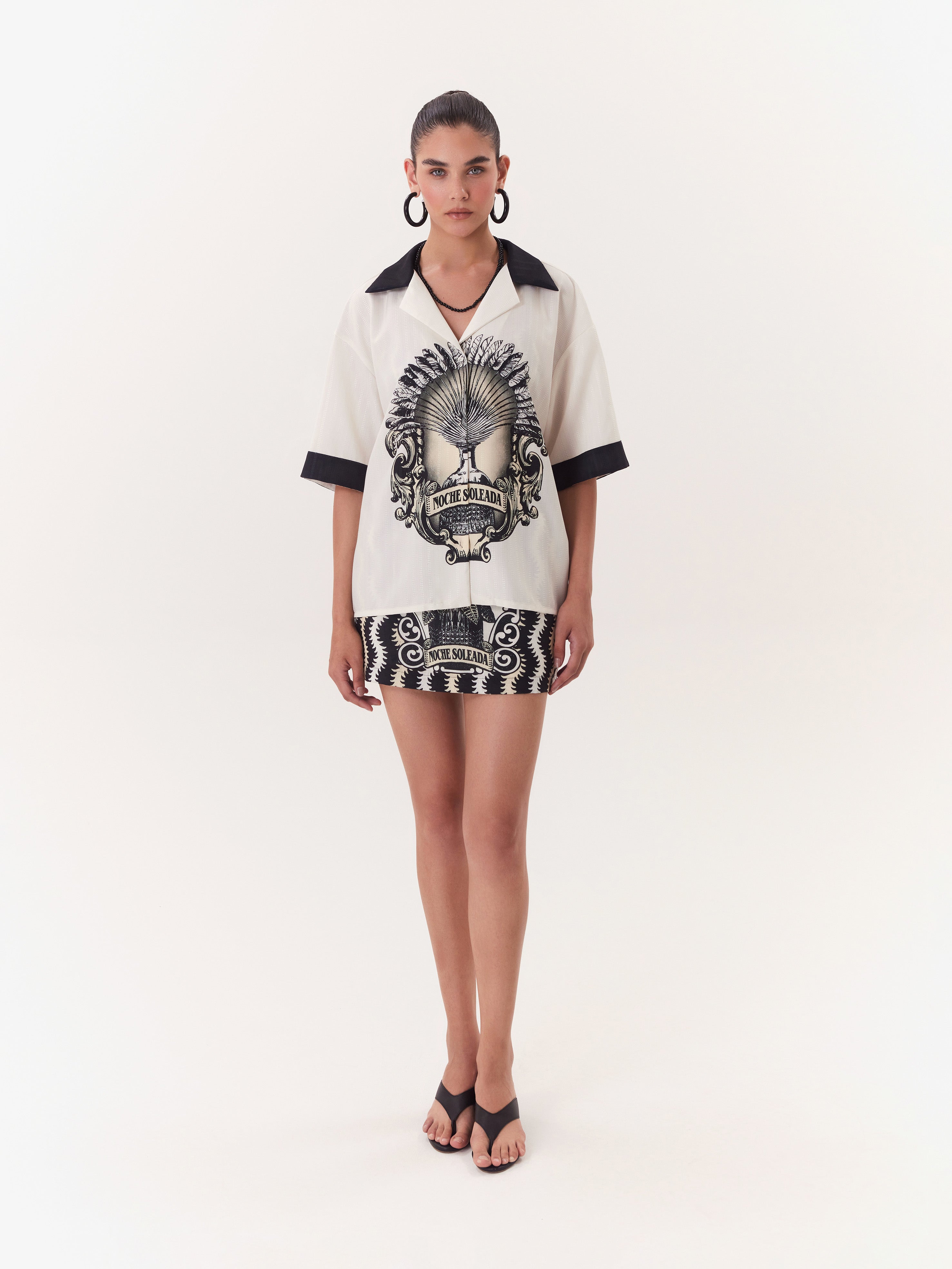 Blusa Solar - Negro
