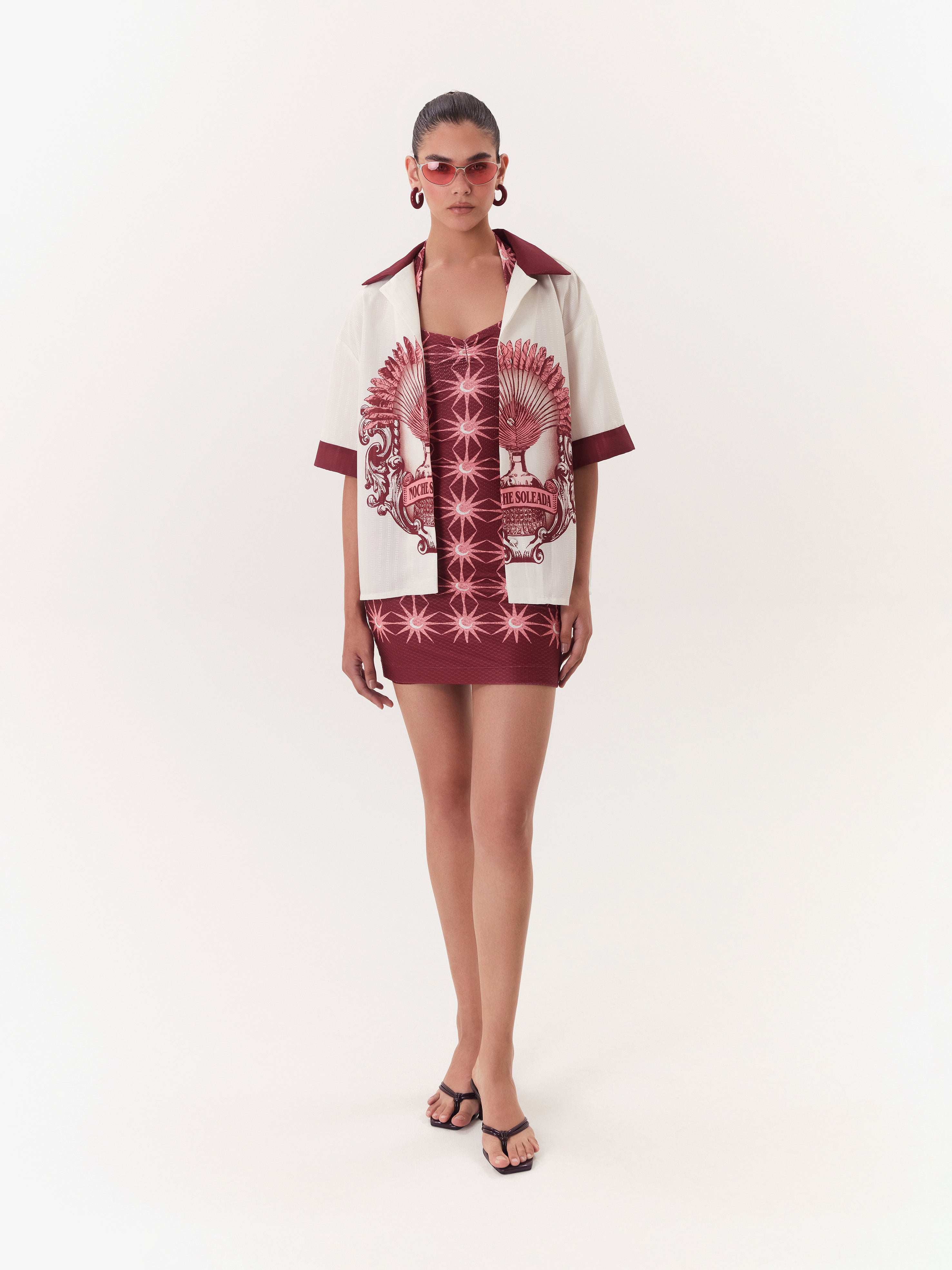 Blusa Solar - Vino