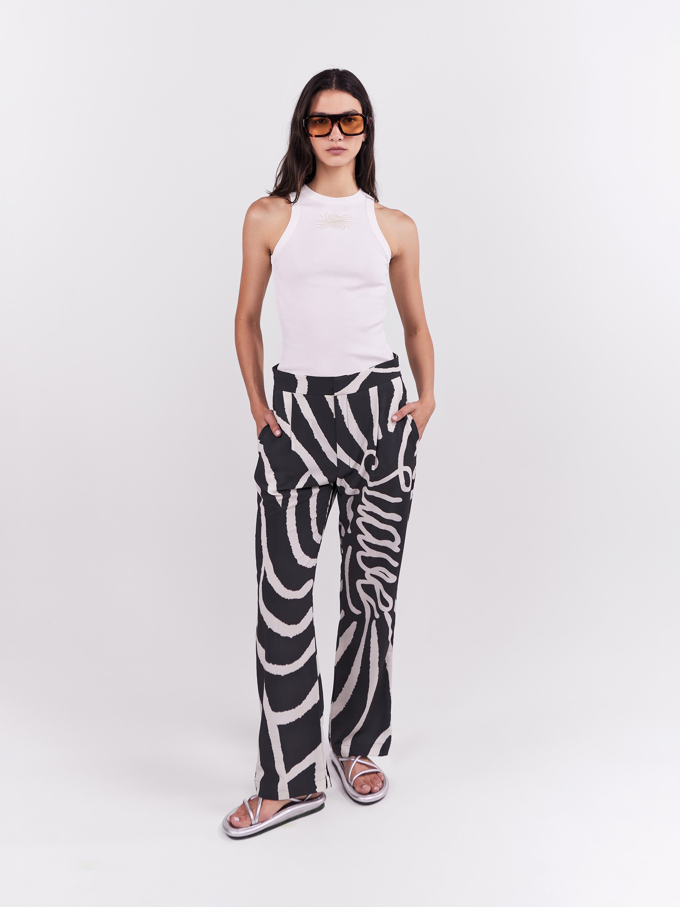 Tank Top Suave - Marfil