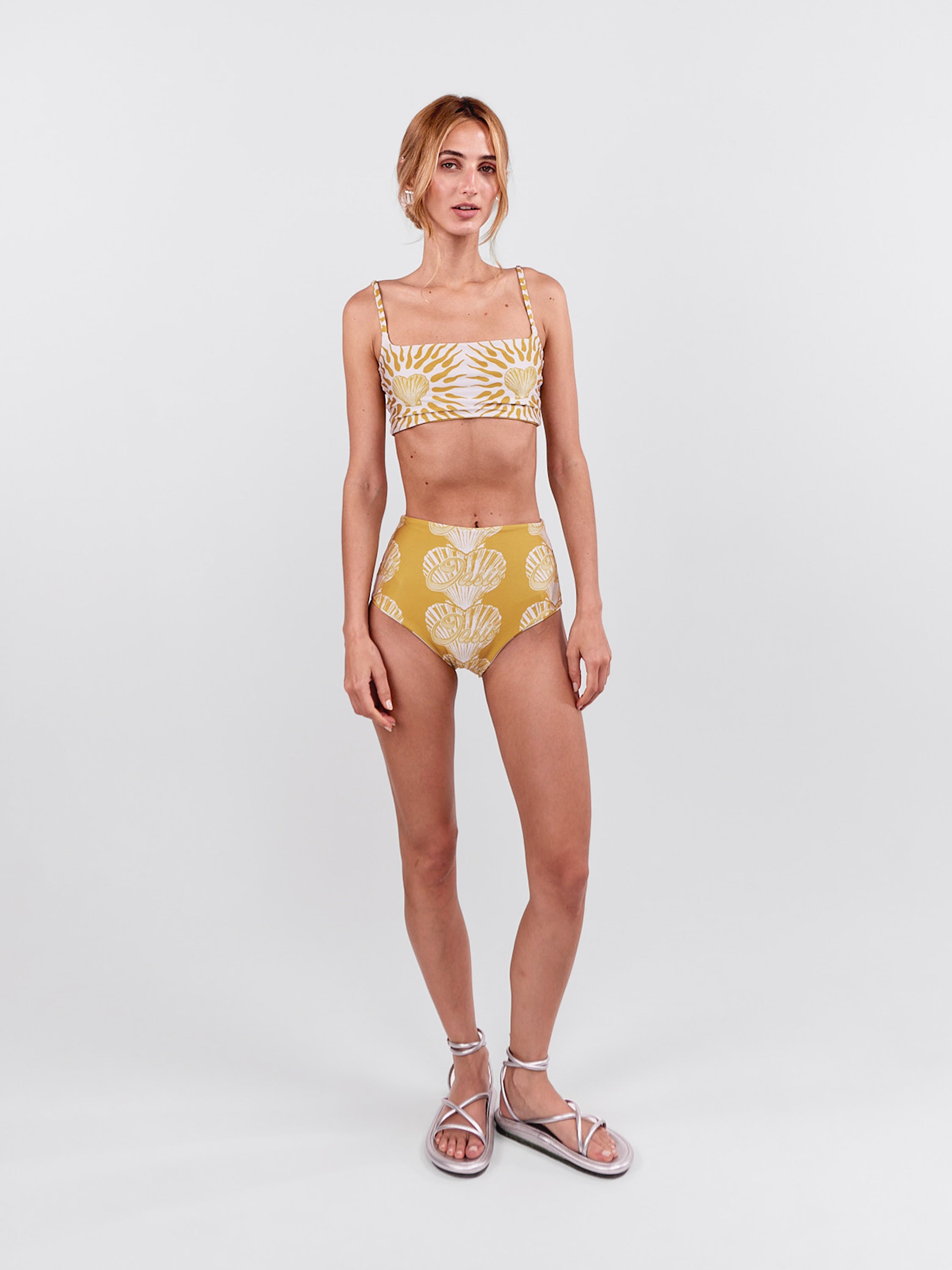 Bottom de Bikini Oasis - Oro