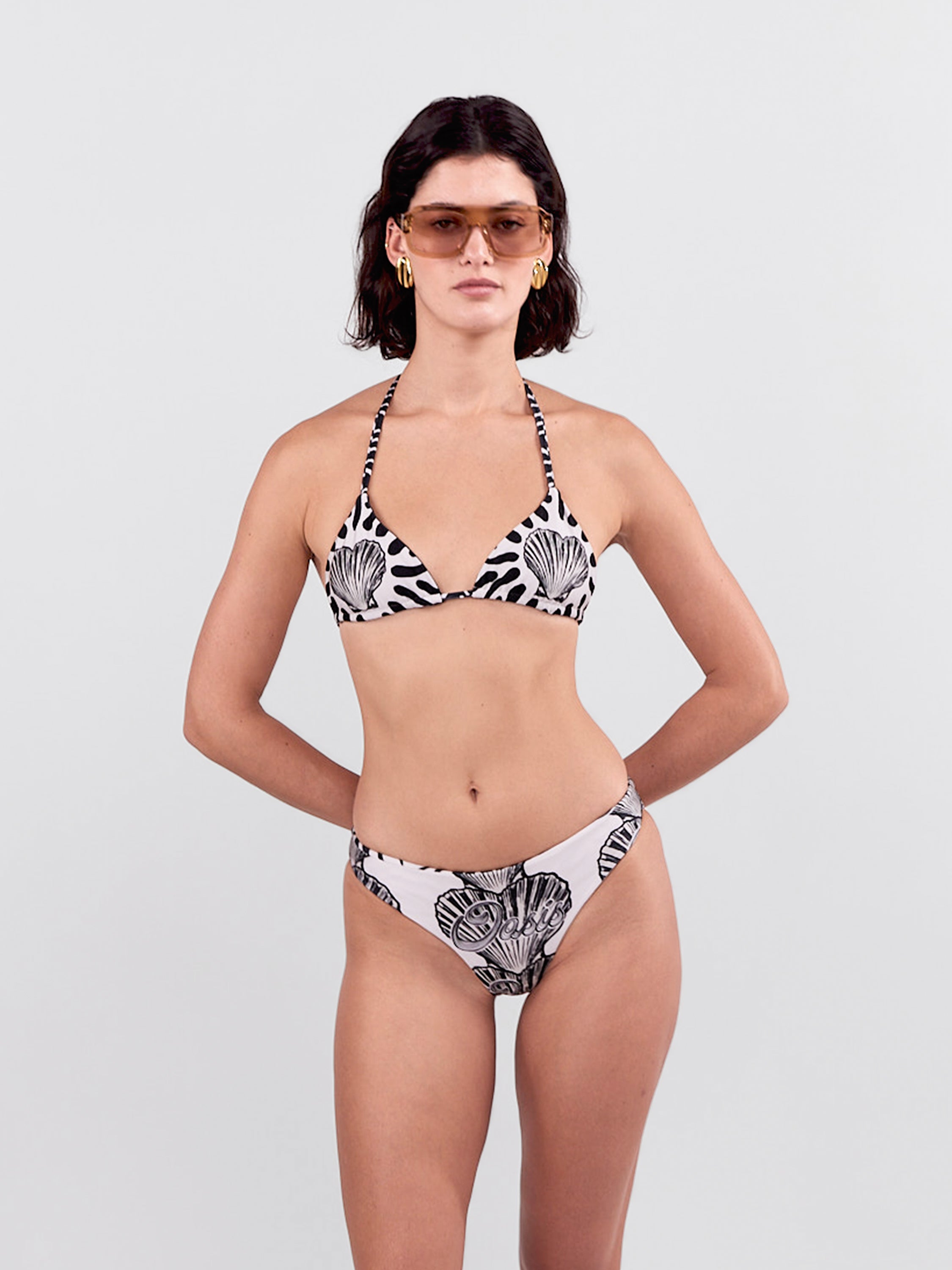 Bottom de Bikini Oasis - Negro