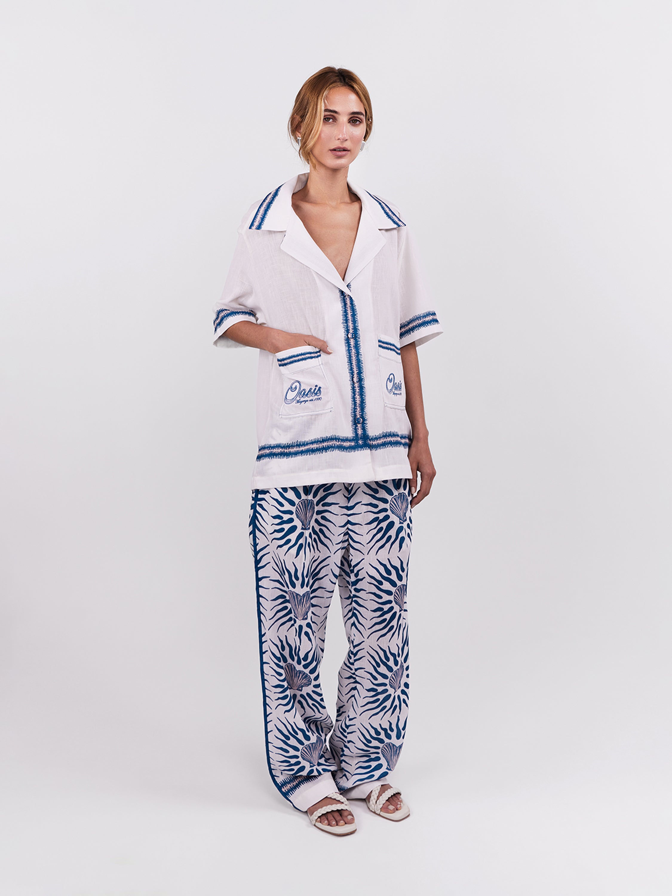 Pantalón Oasis - Azul