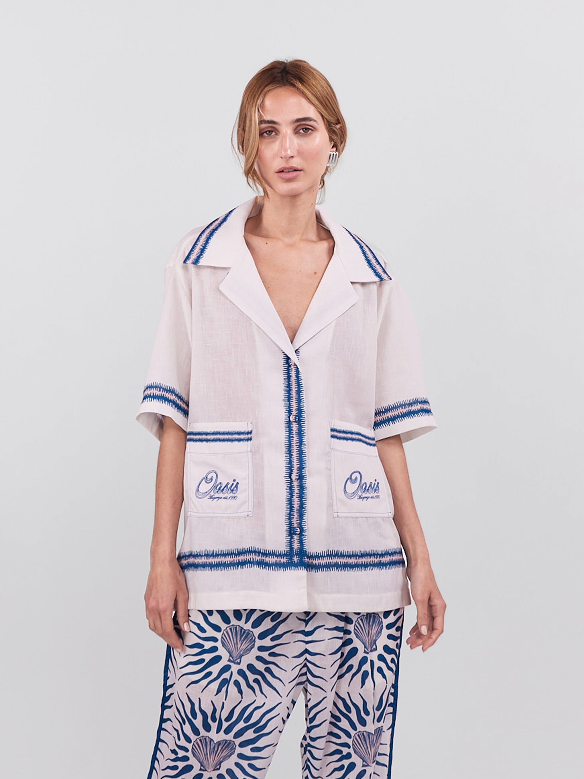 Blouse Oasis - Azul