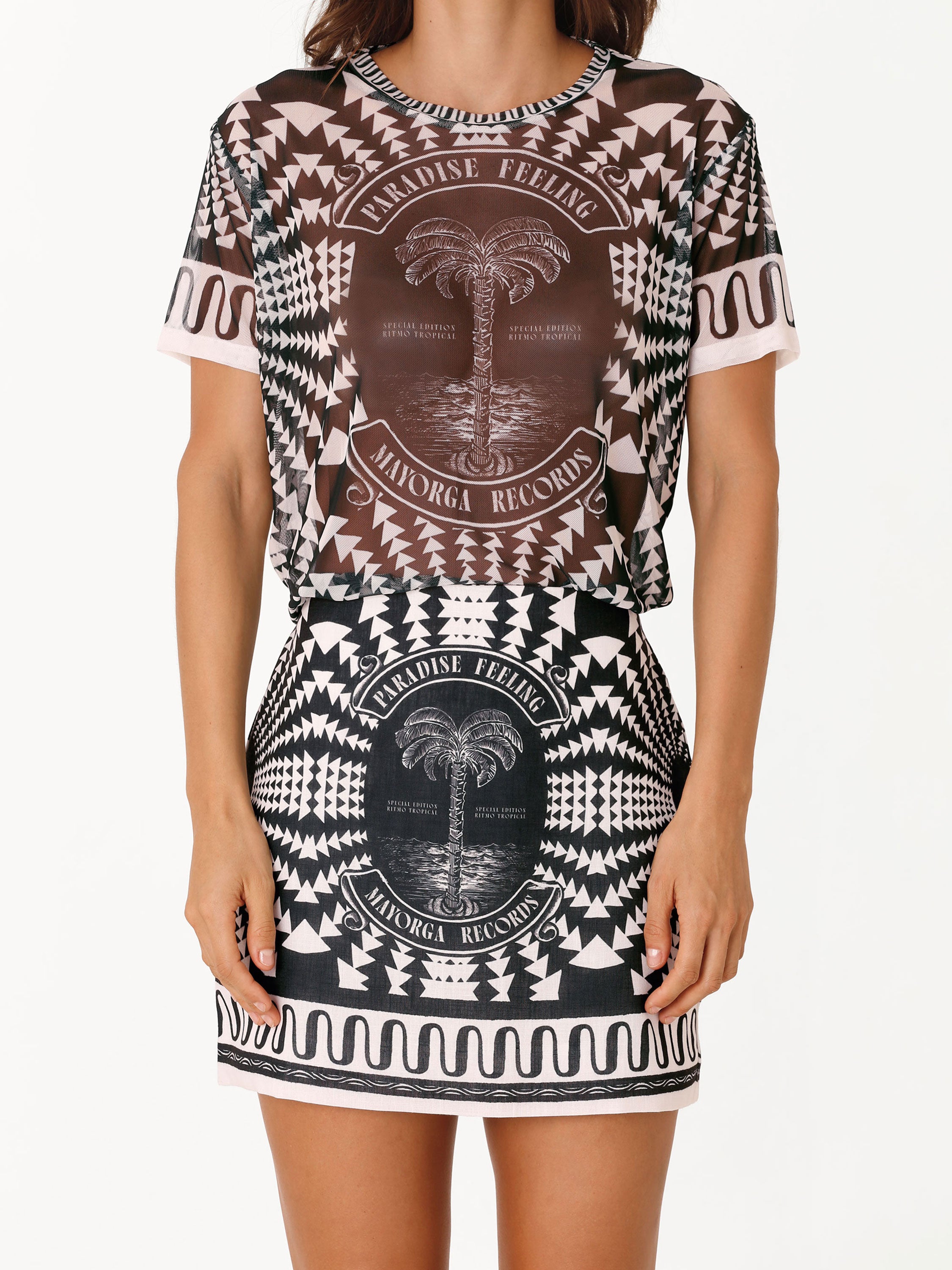 Falda Paradise - Negro