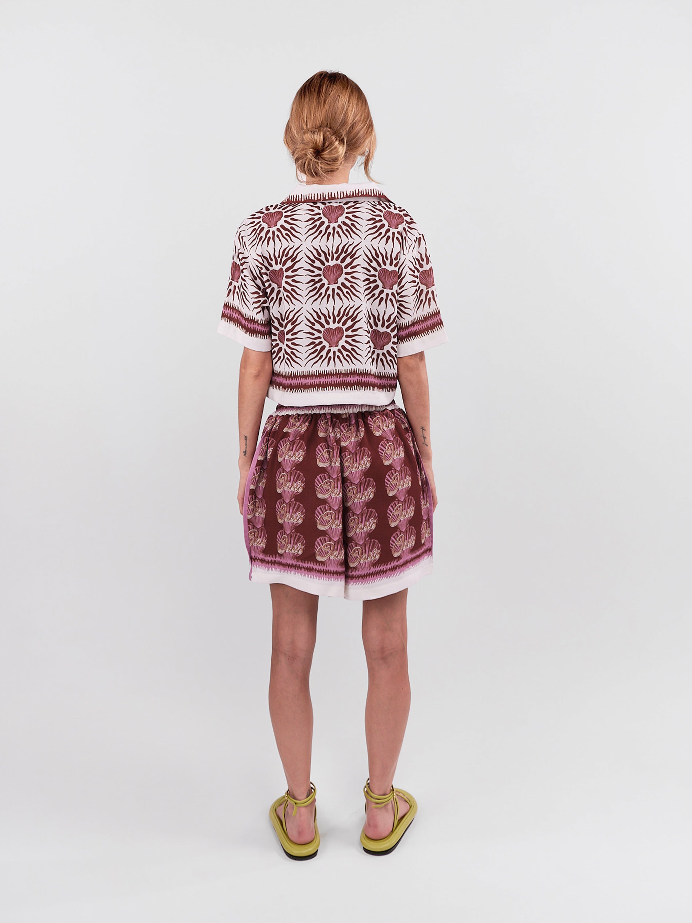 Short Elastico Oasis - Terracota