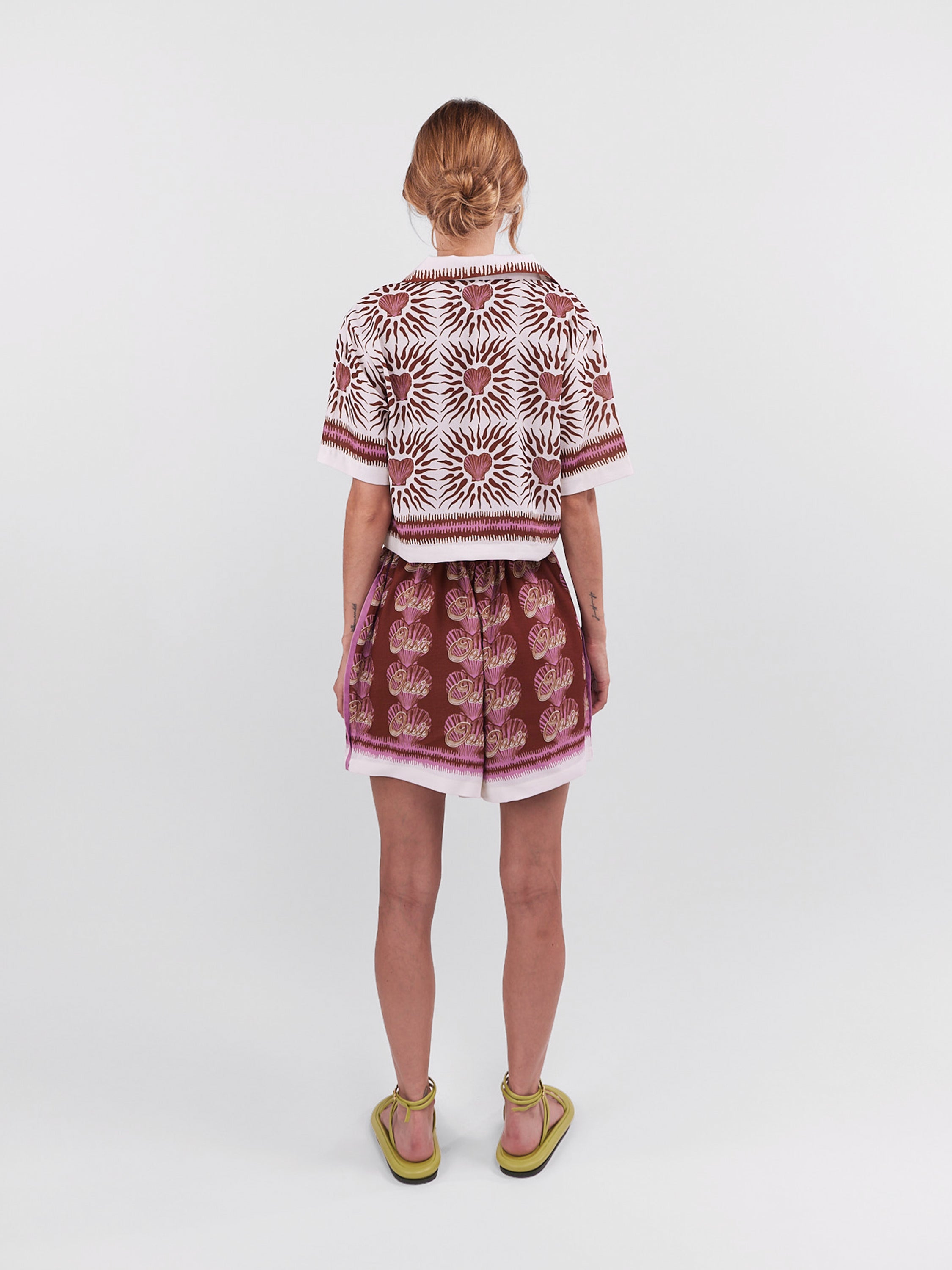 Cropped Polo Oasis - Terracota