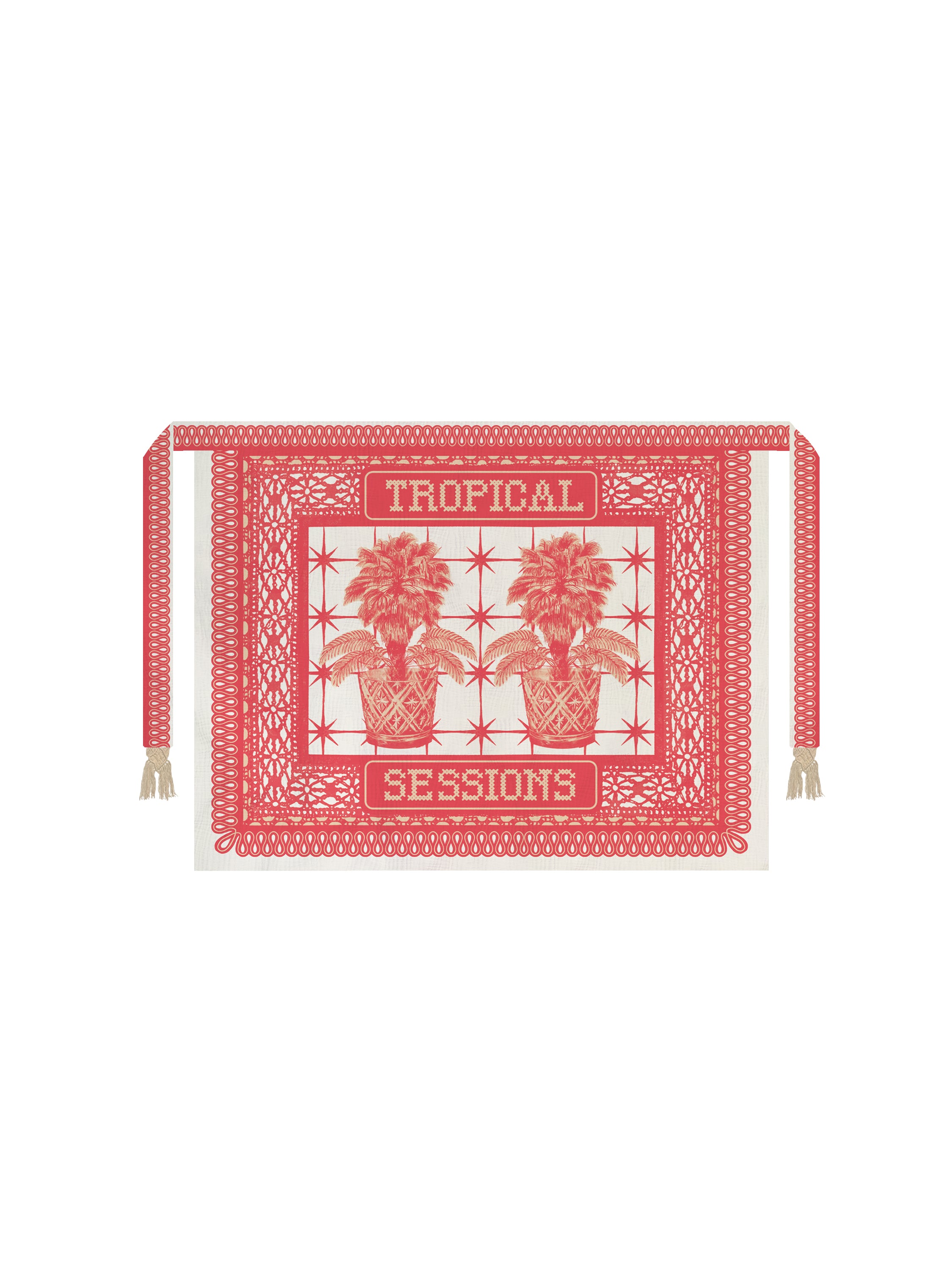 Pareo Tropical - Rosado