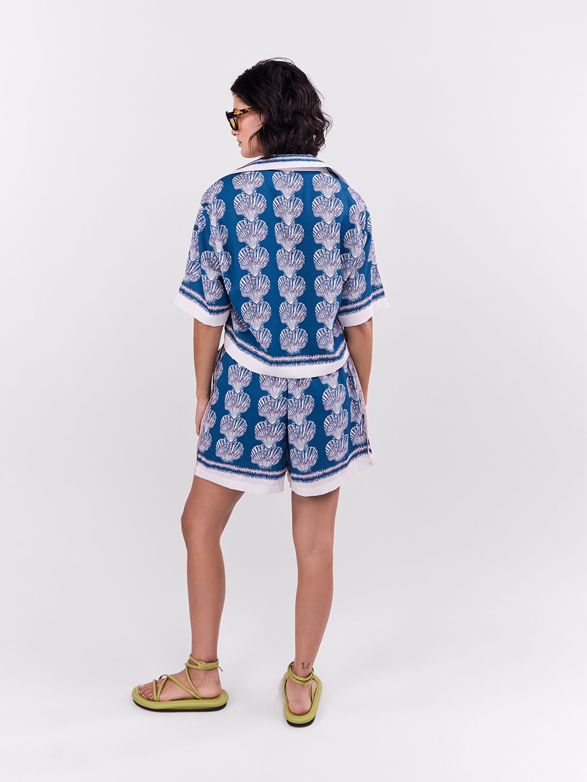 Mini Blouse Oasis - Azul