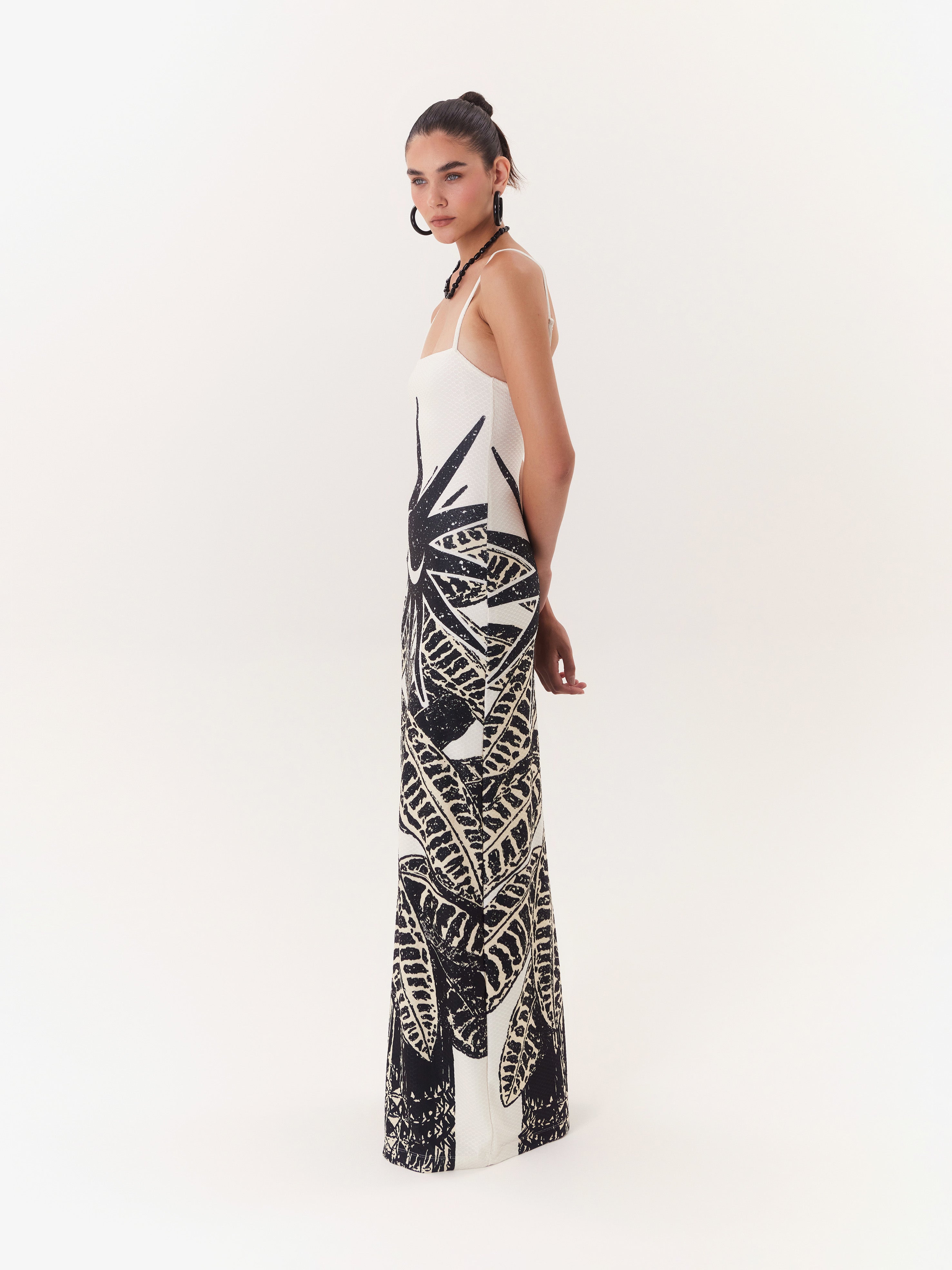 Maxi Dress Solar - Negro