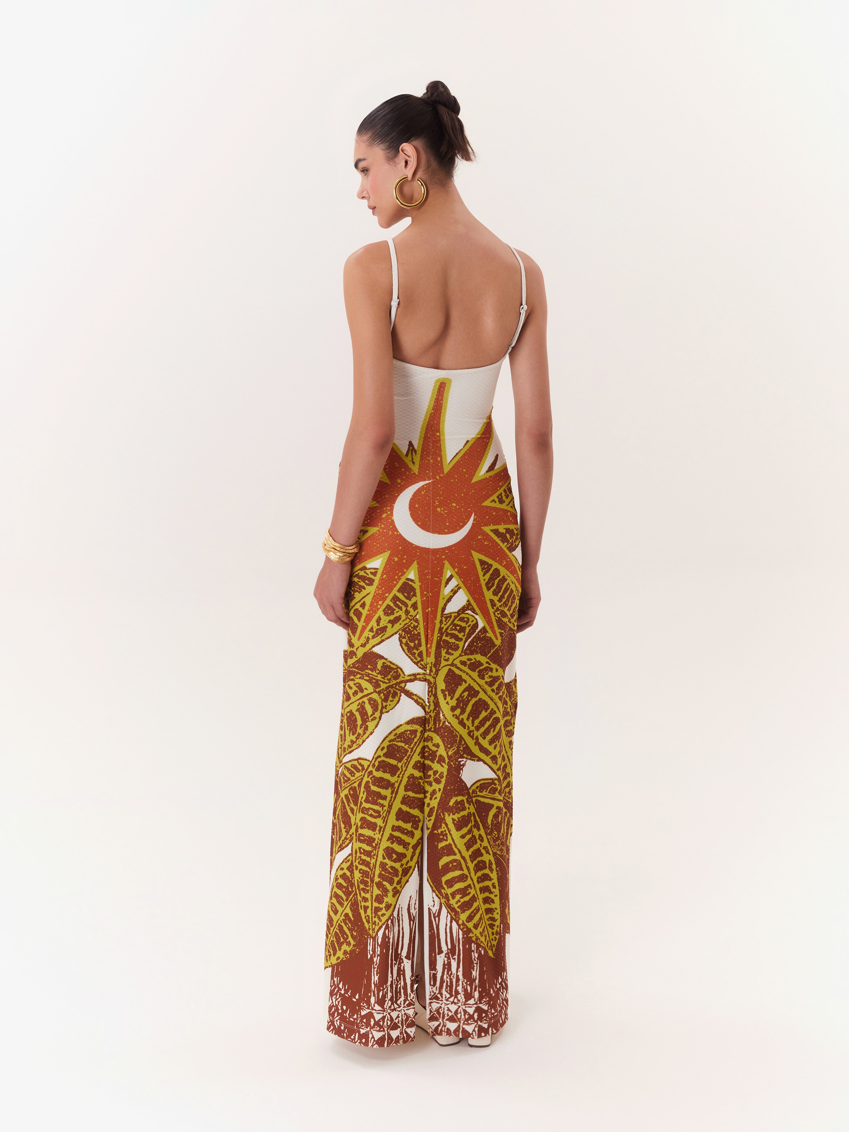 Maxi Dress Solar - Café