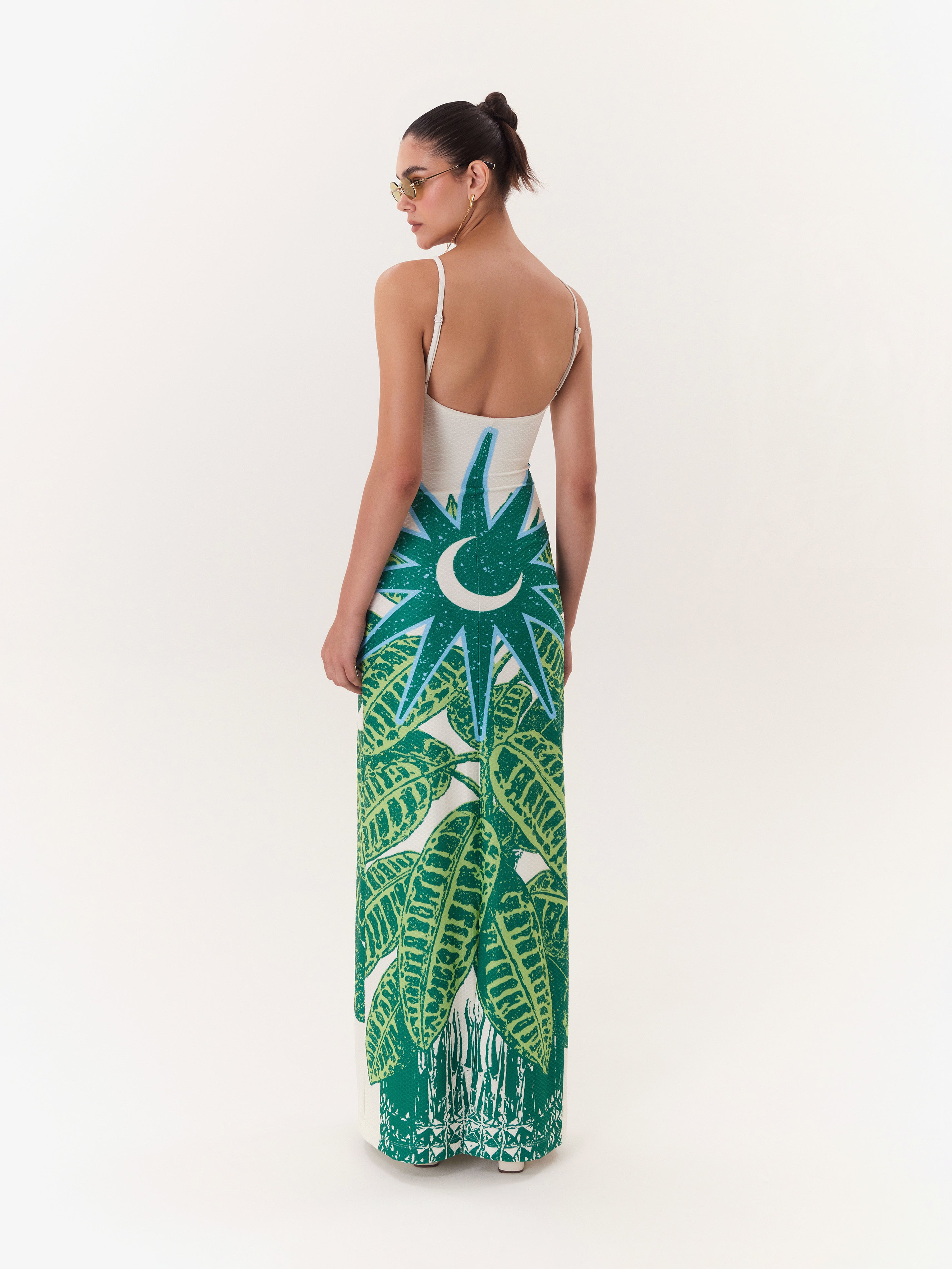 Maxi Dress Solar - Verde