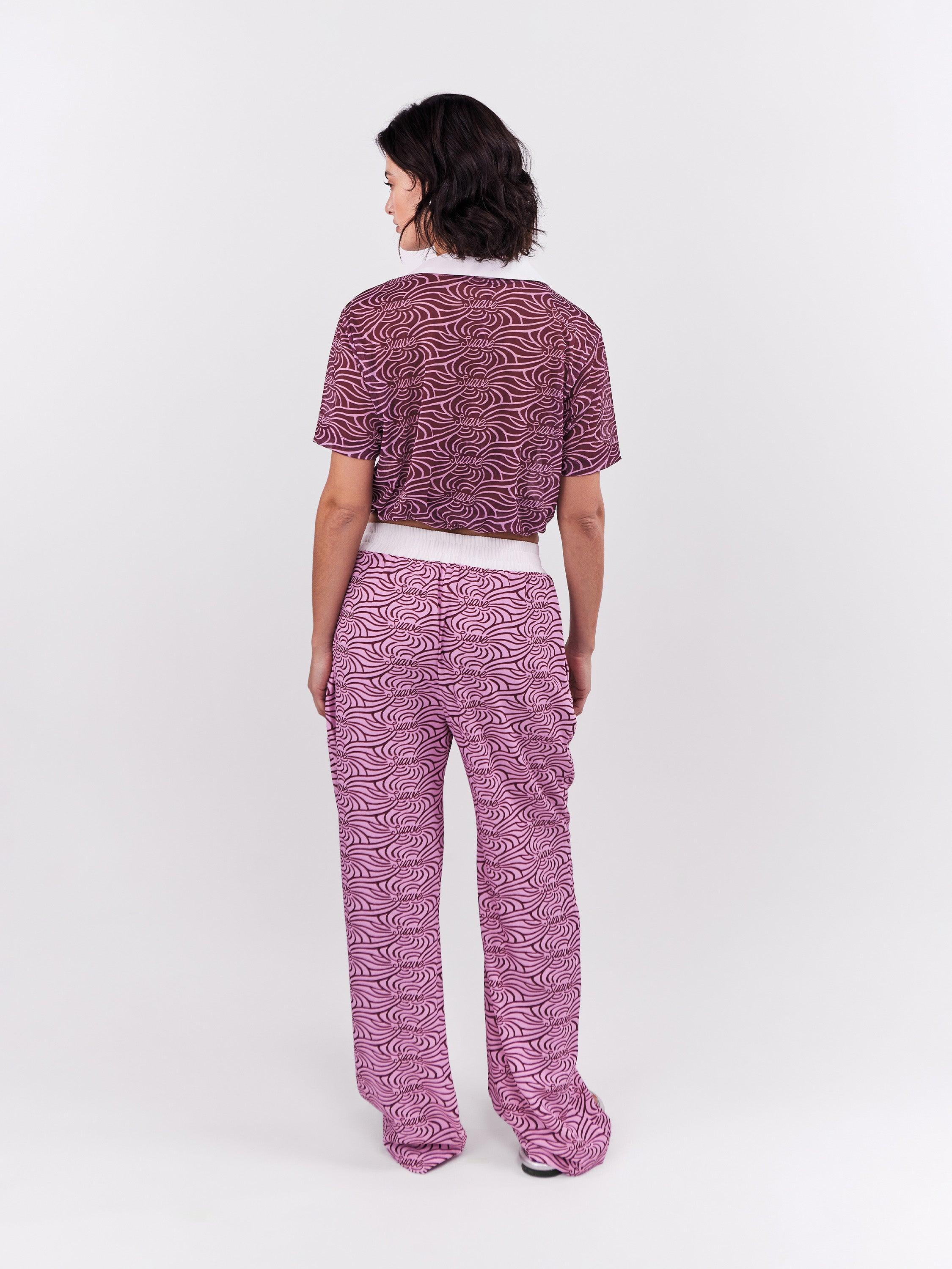 Pantalón Elastico Suave - Magenta