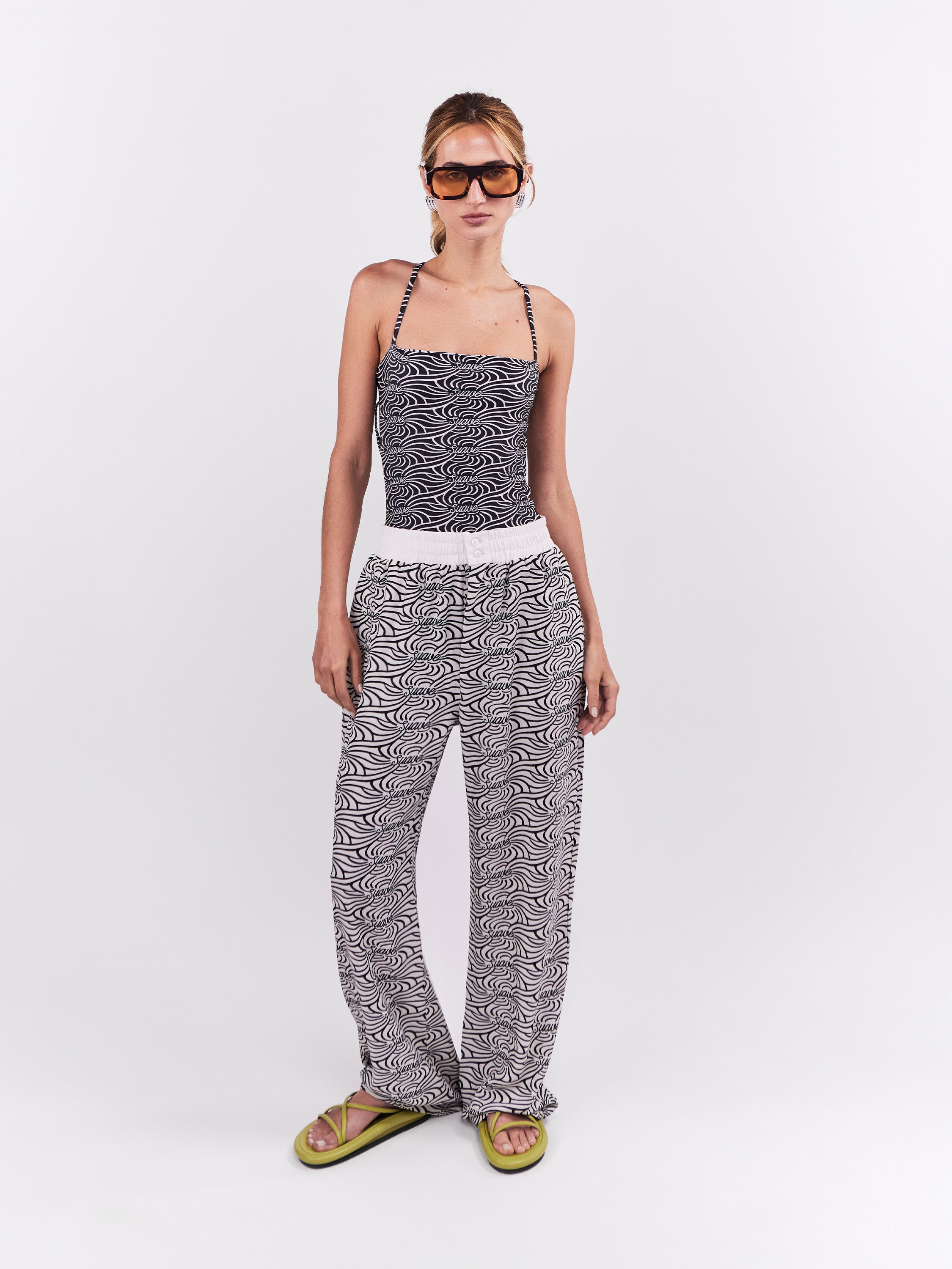 Pantalón Elastico Suave - Negro