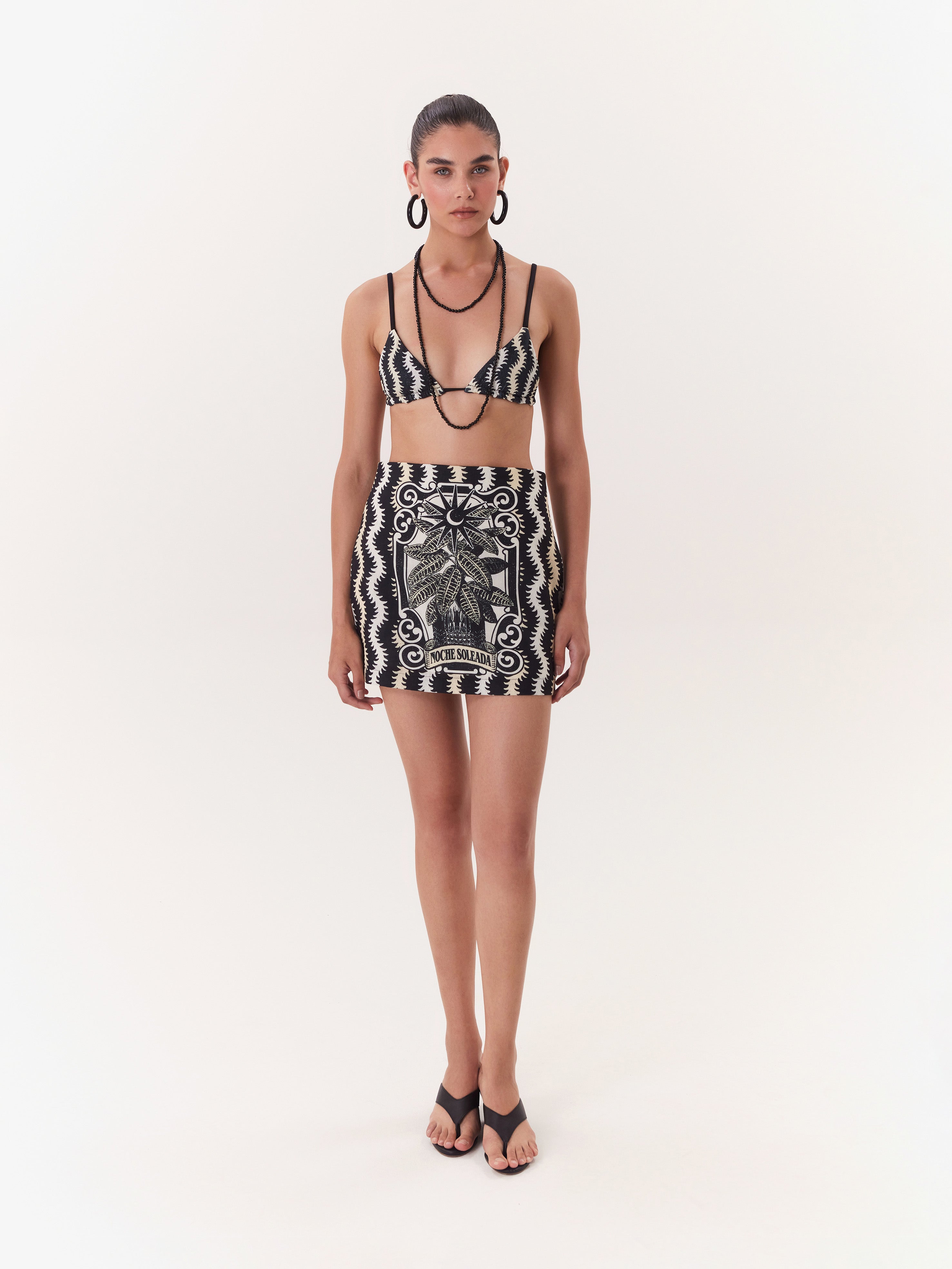 Mini Falda Solar - Negro