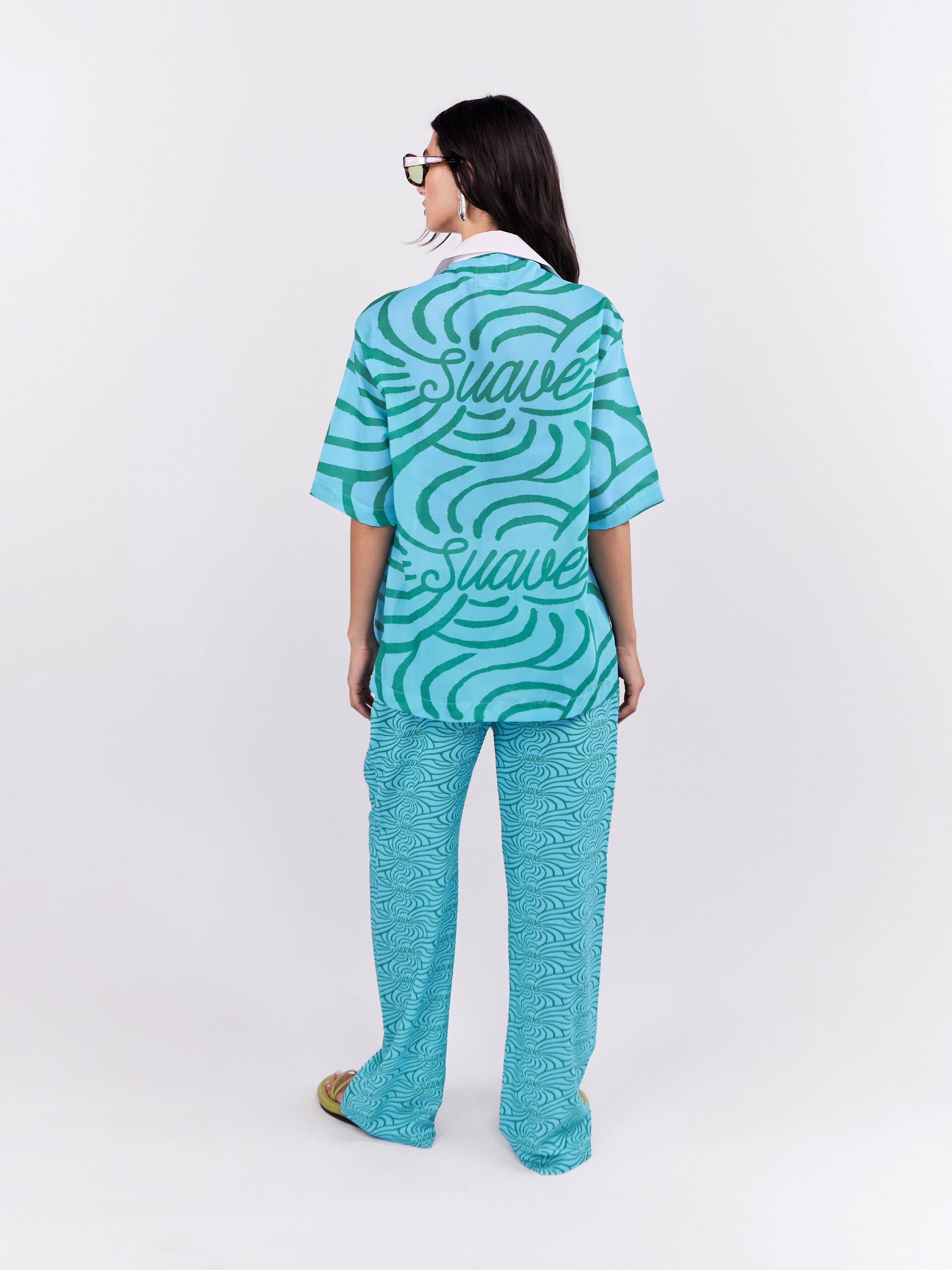 Blouse Suave - Turquesa