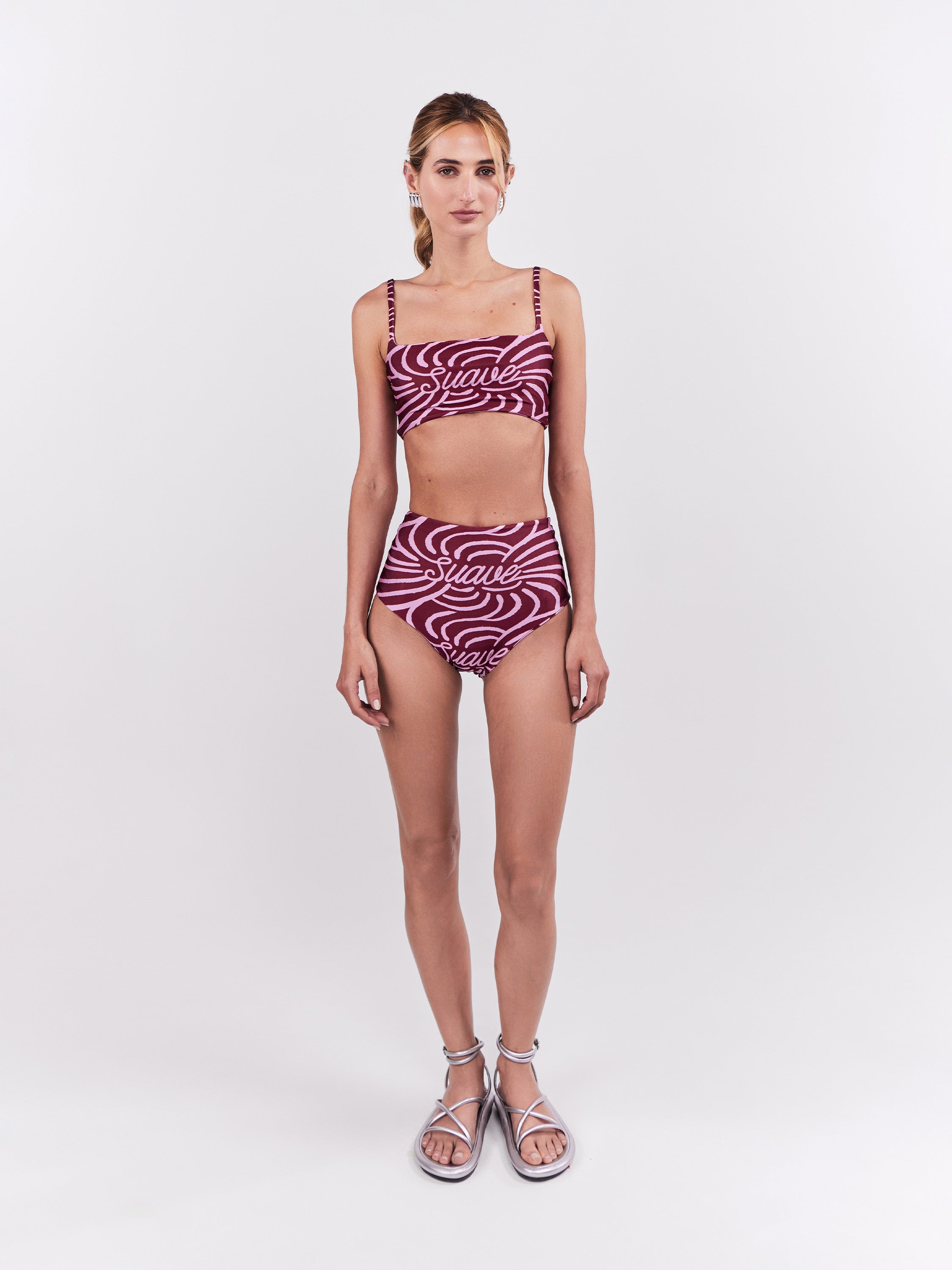 Bottom Alto De Bikini Suave -Magenta