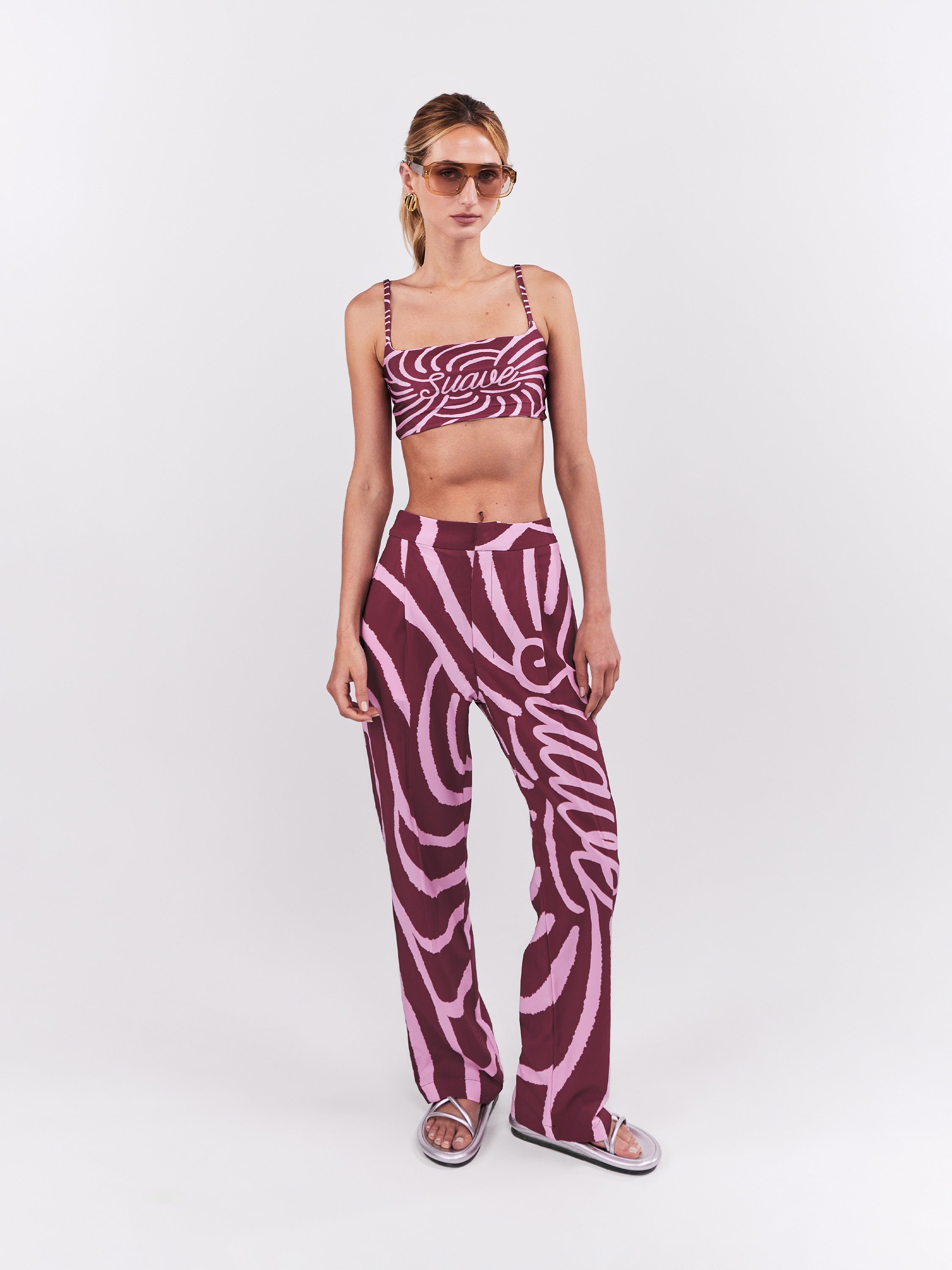Pantalón Suave - Magenta