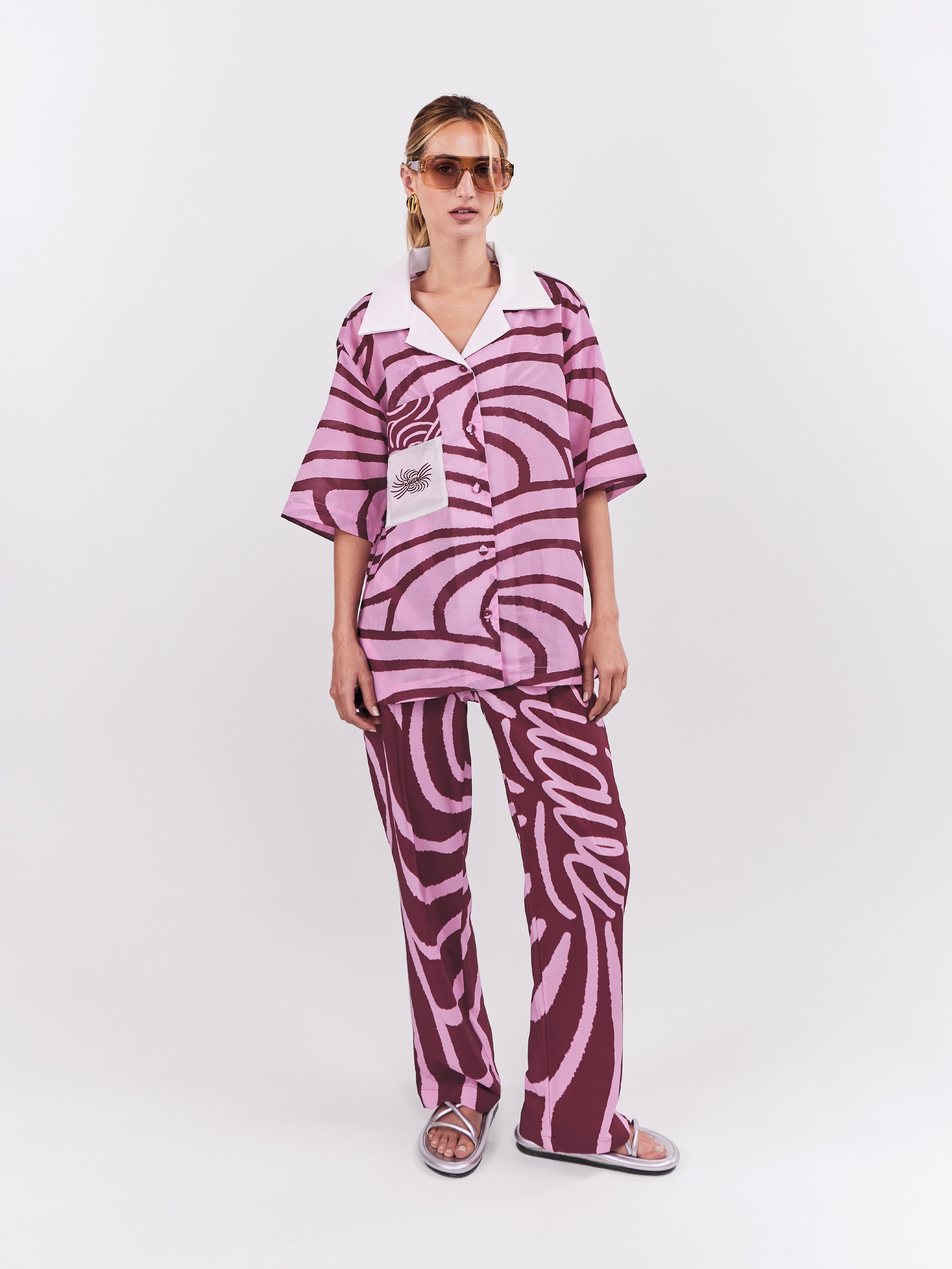 Blouse Suave - Magenta
