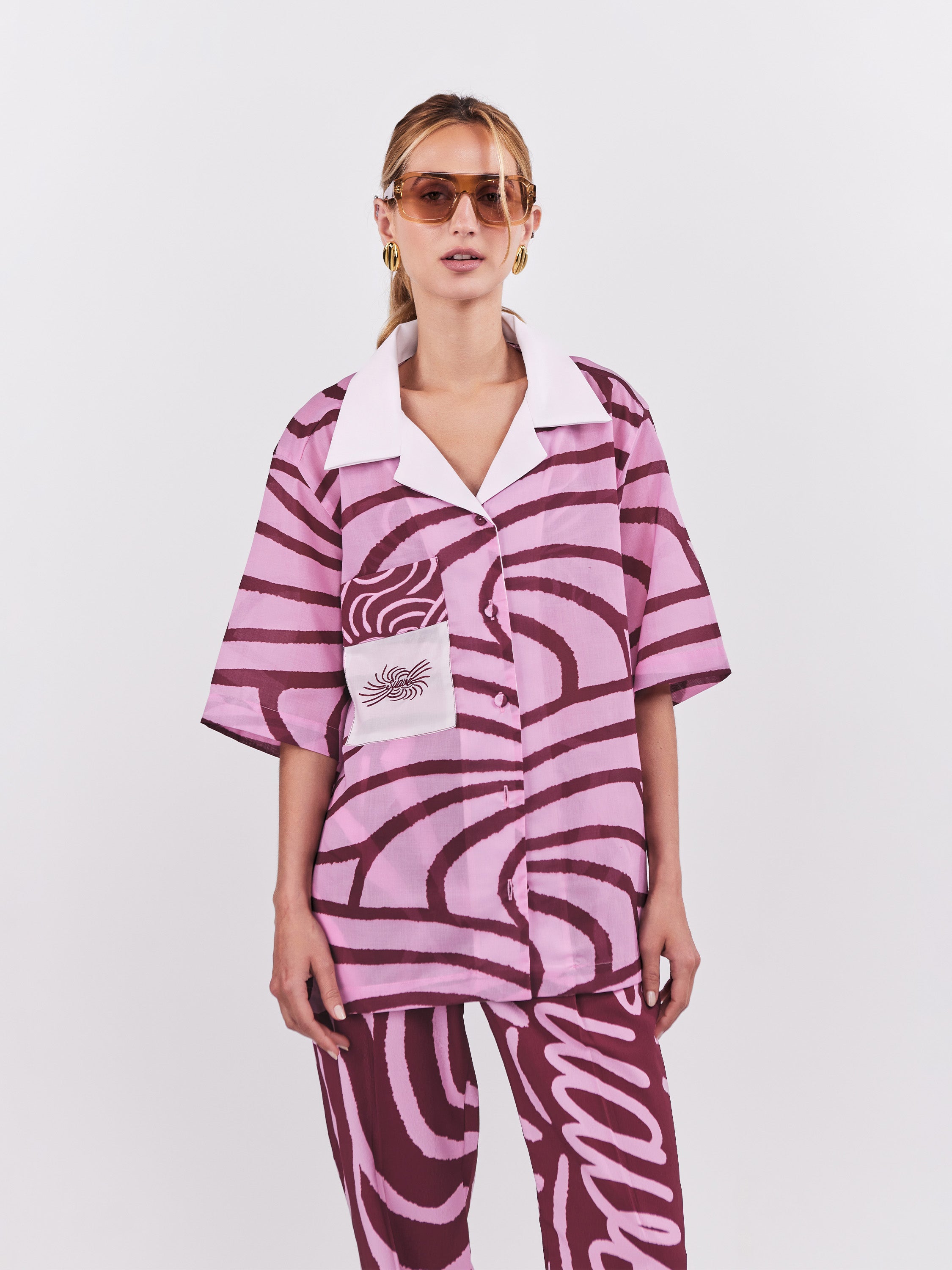 Blouse Suave - Magenta