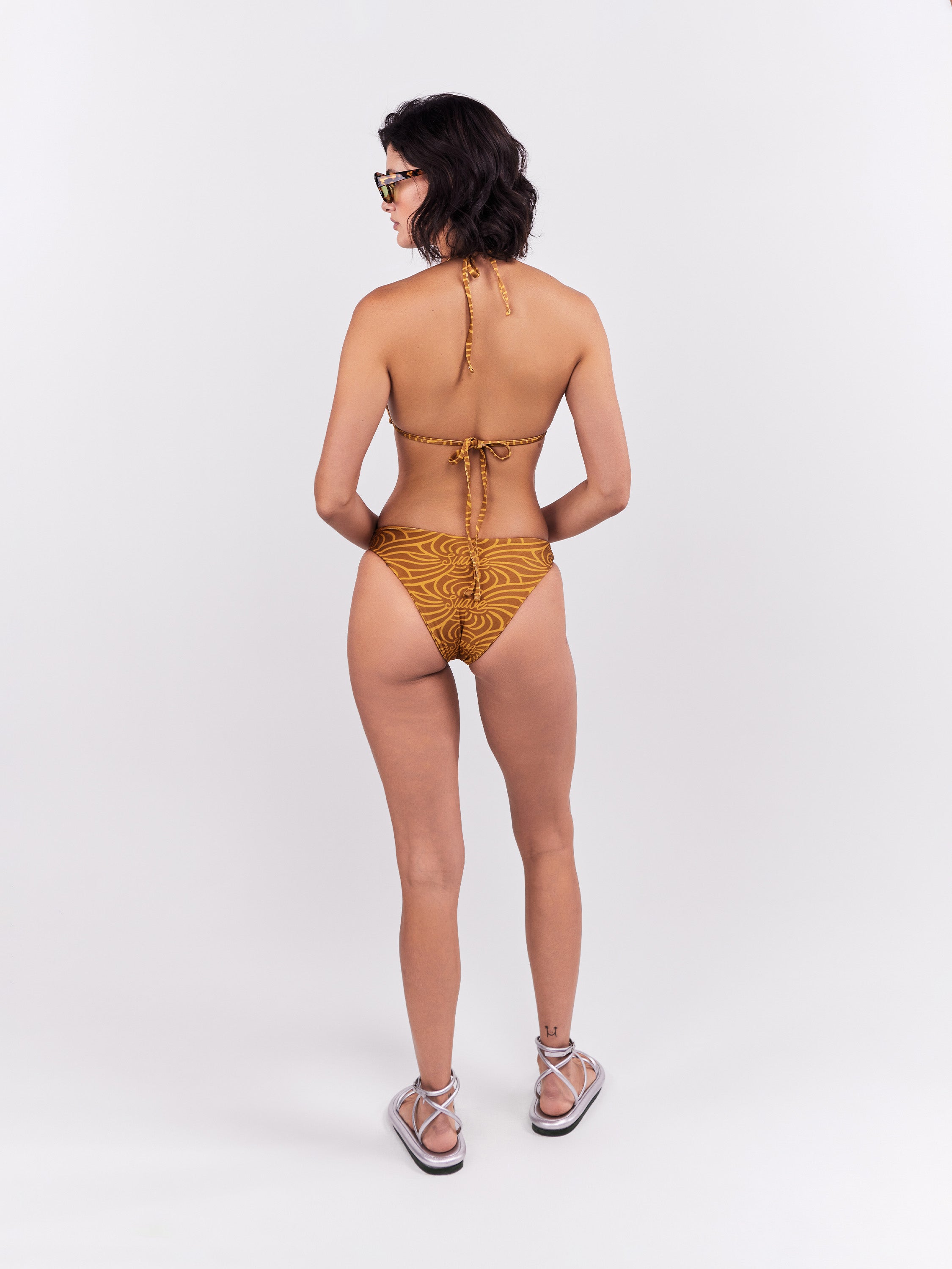Top De Bikini Suave - Ocre