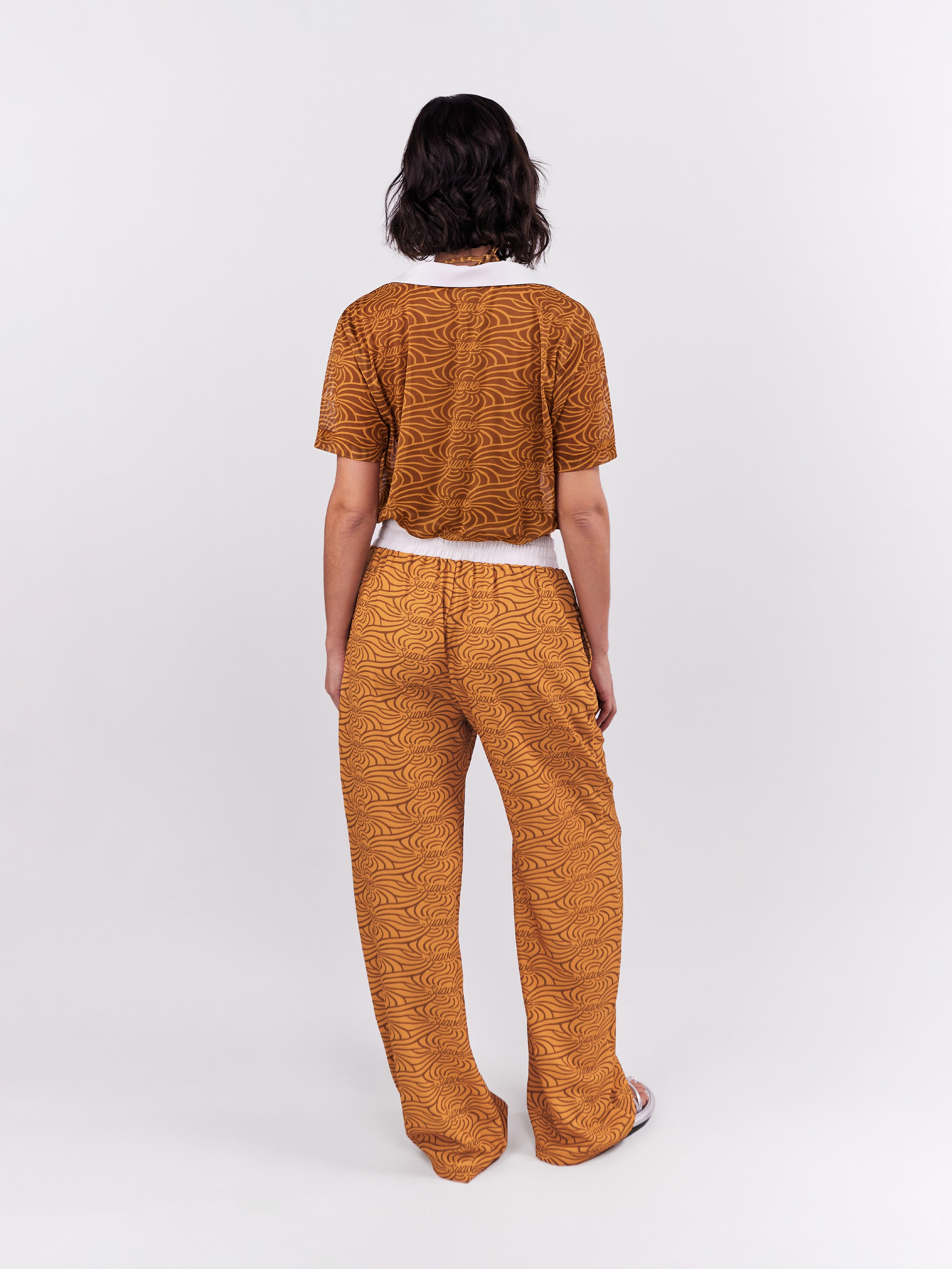 Pantalón Elastico Suave - Ocre