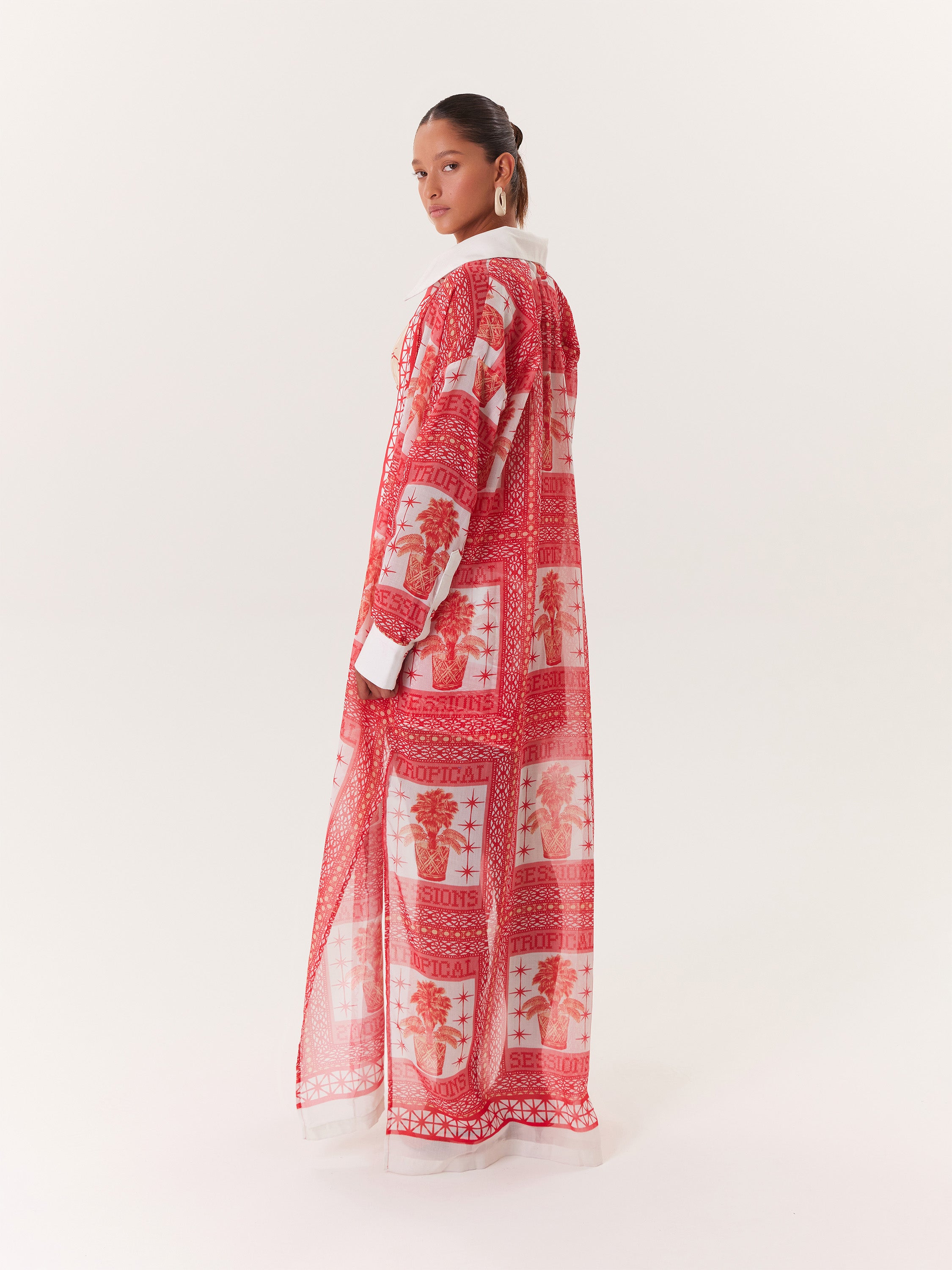 Kimono Tropical - Rosado