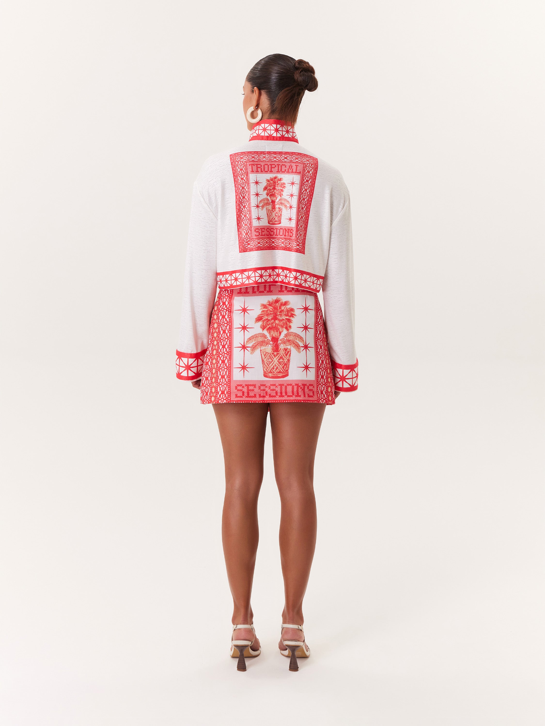 Cropped Top Tropical - Rosado