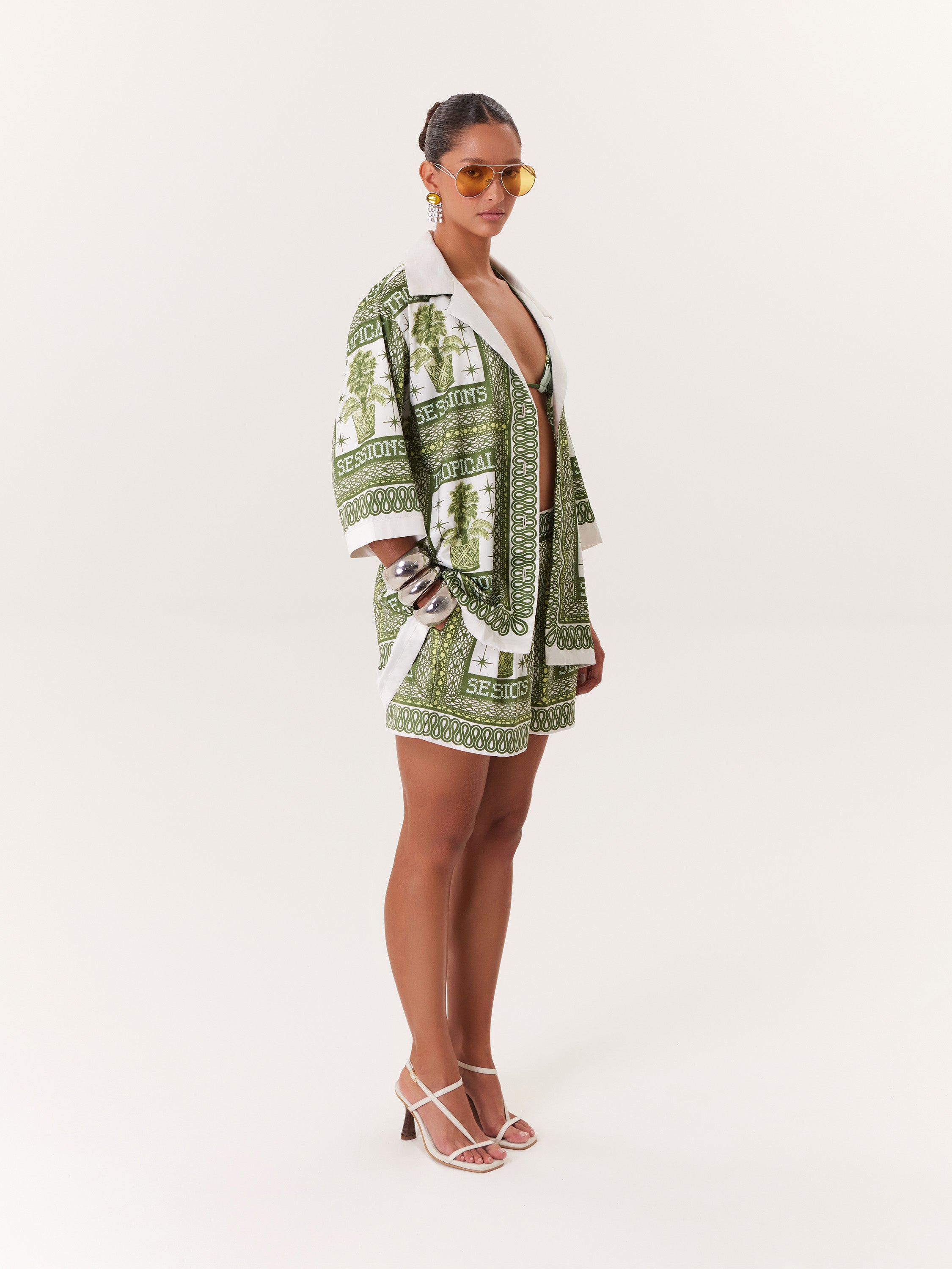 Blouse Tropical - Verde