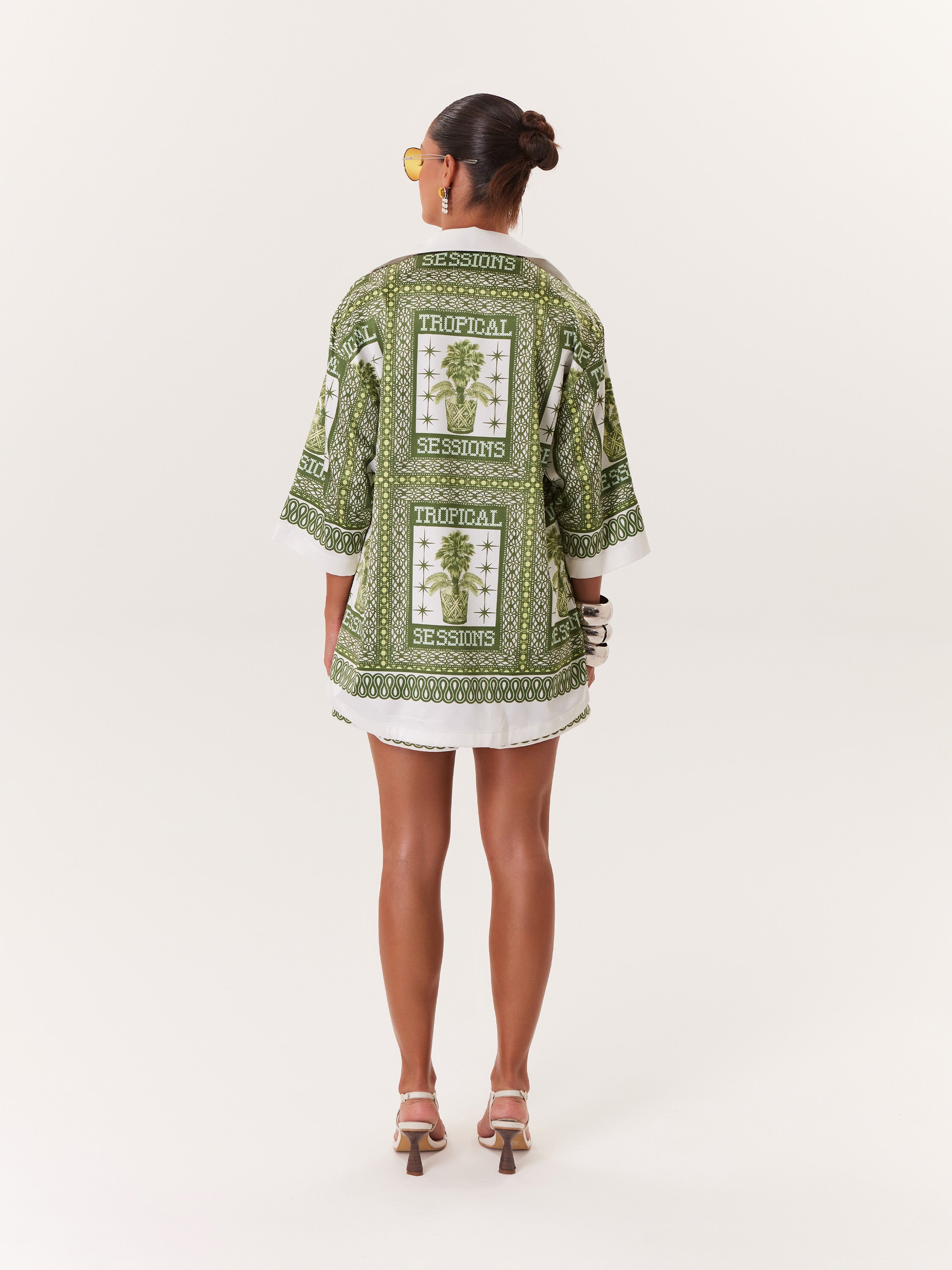 Blouse Tropical - Verde