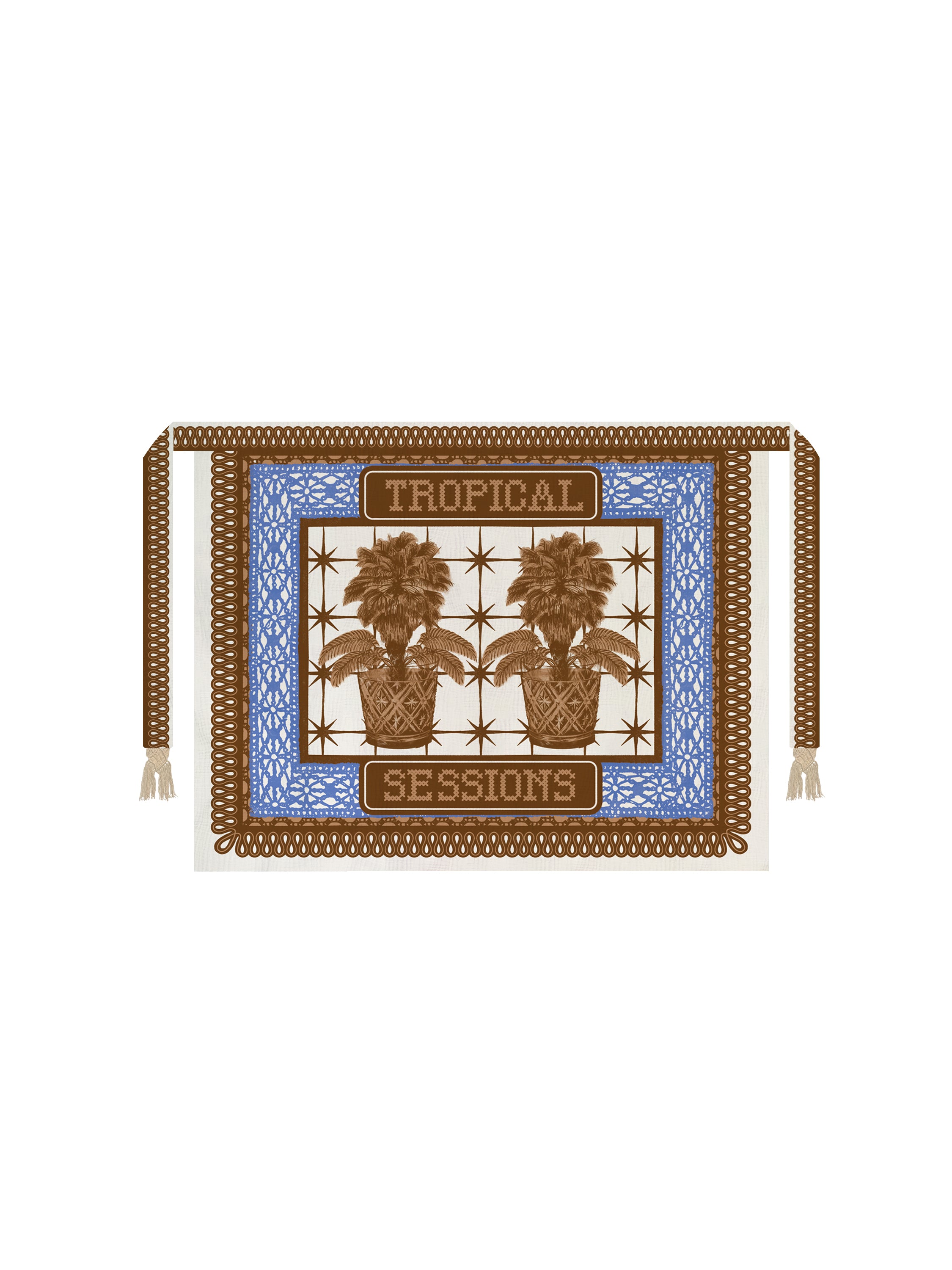 Pareo Tropical - Azul