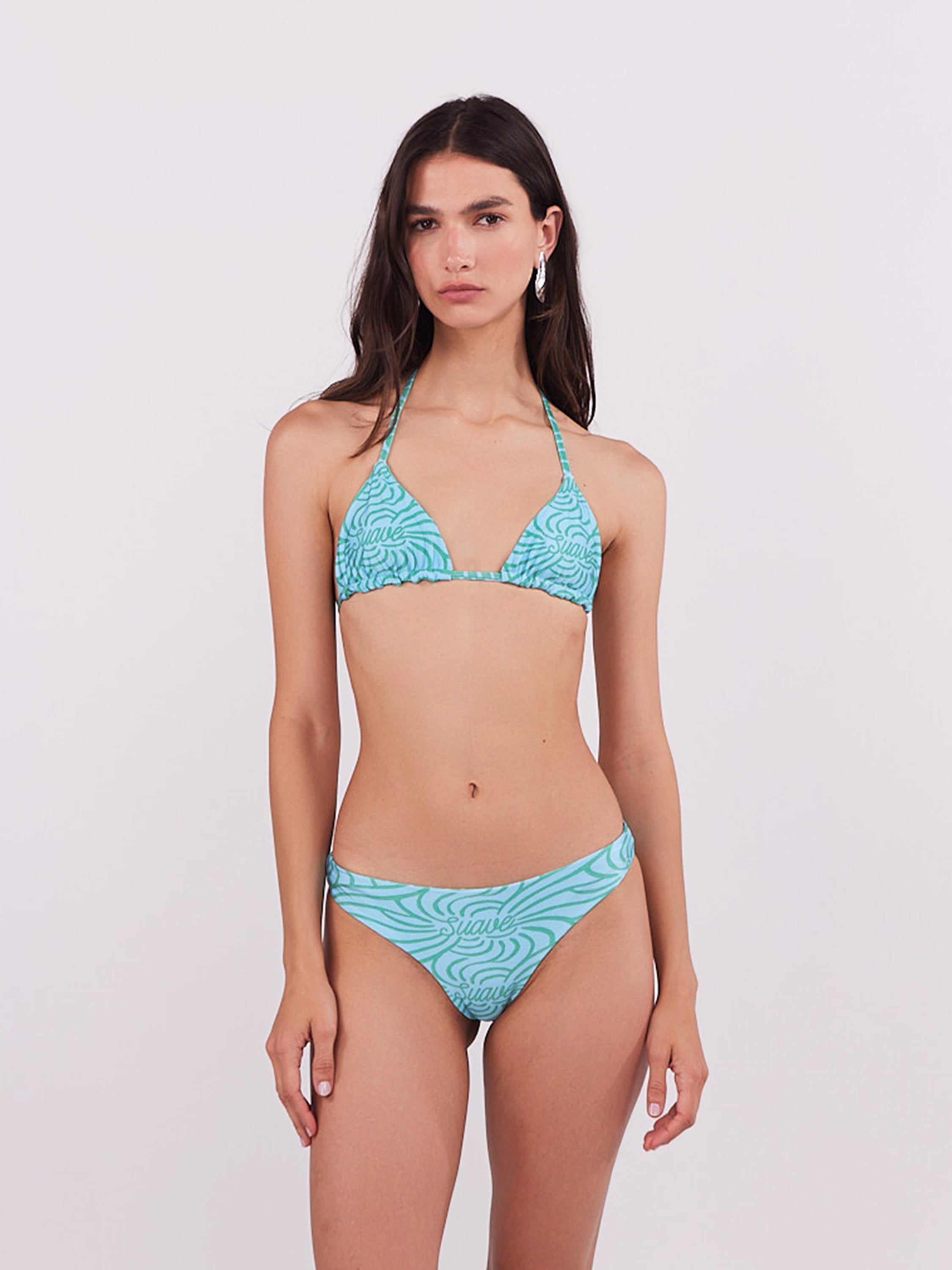 Bottom De Bikini Suave -Turquesa