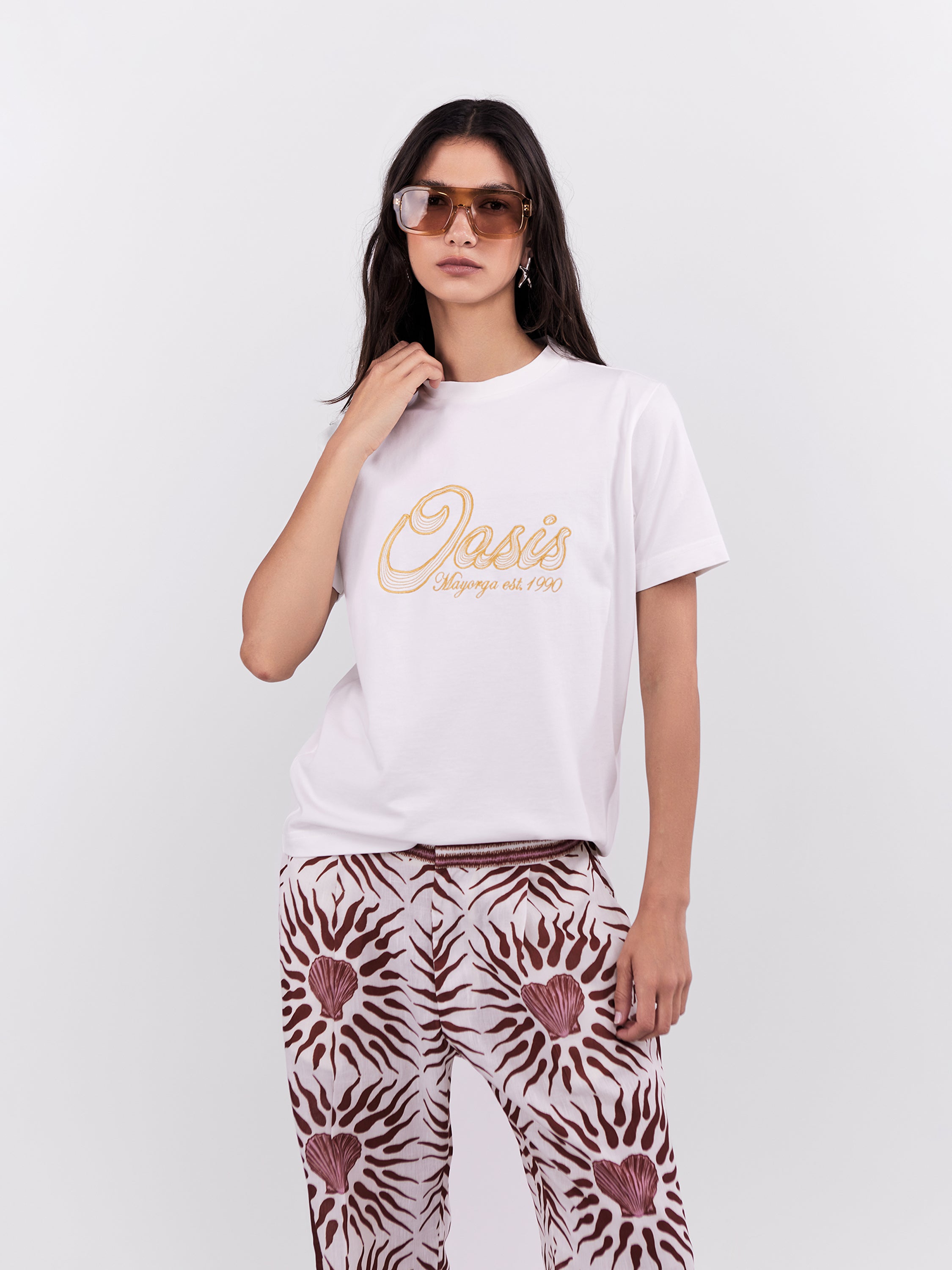 T-Shirt Oasis - Oro