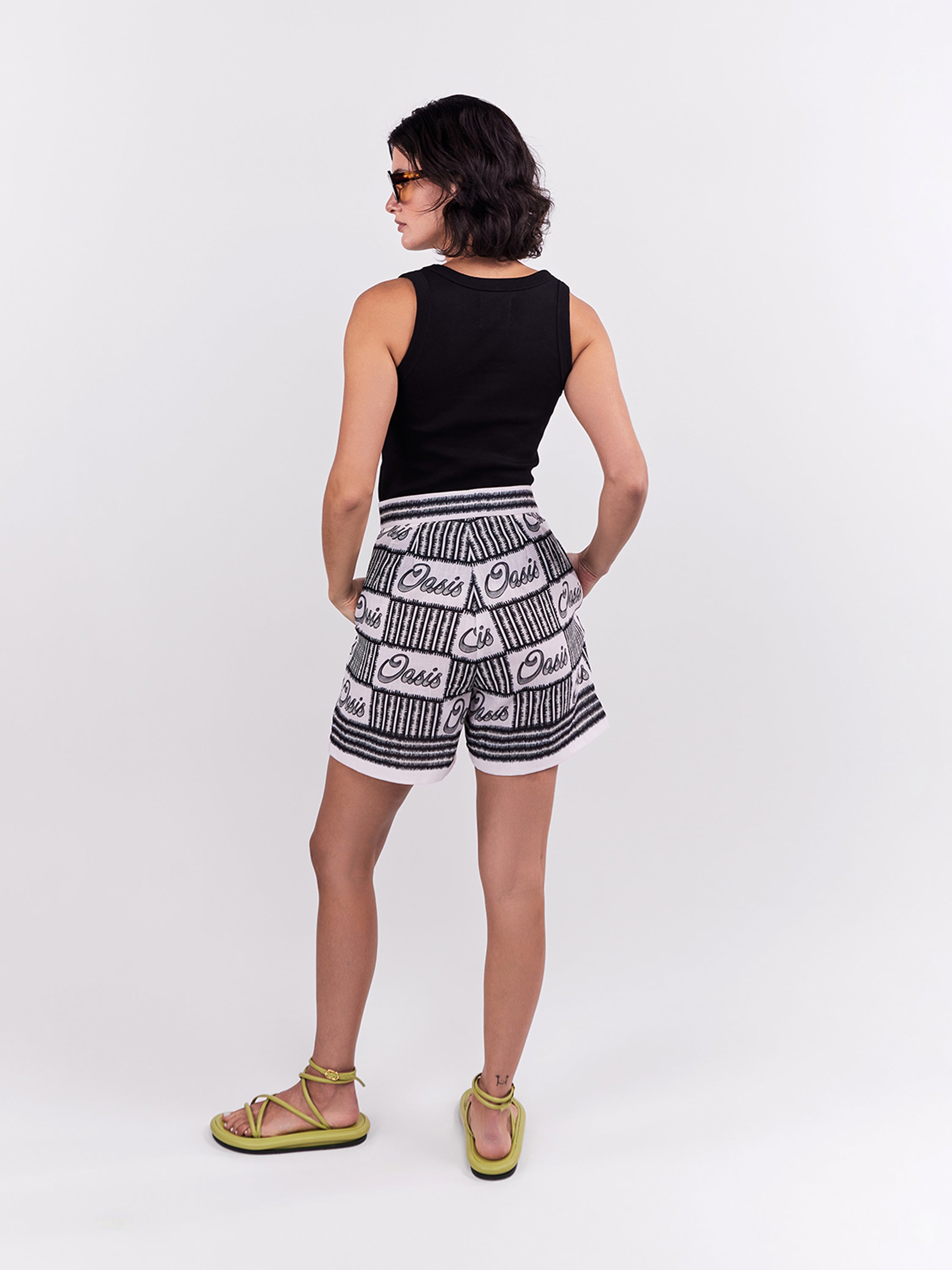 Tank Top Oasis - Negro