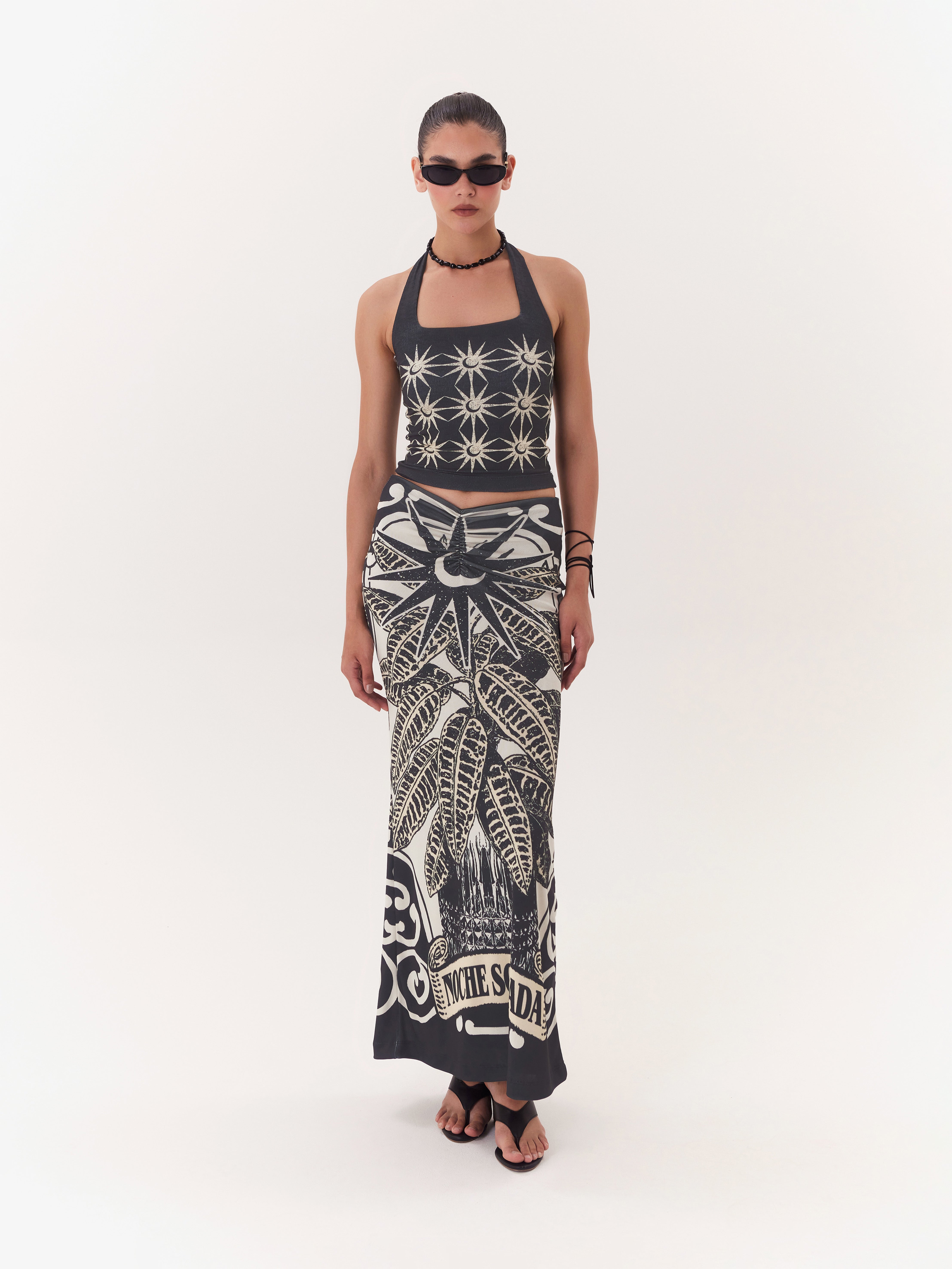 Falda Solar - Negro