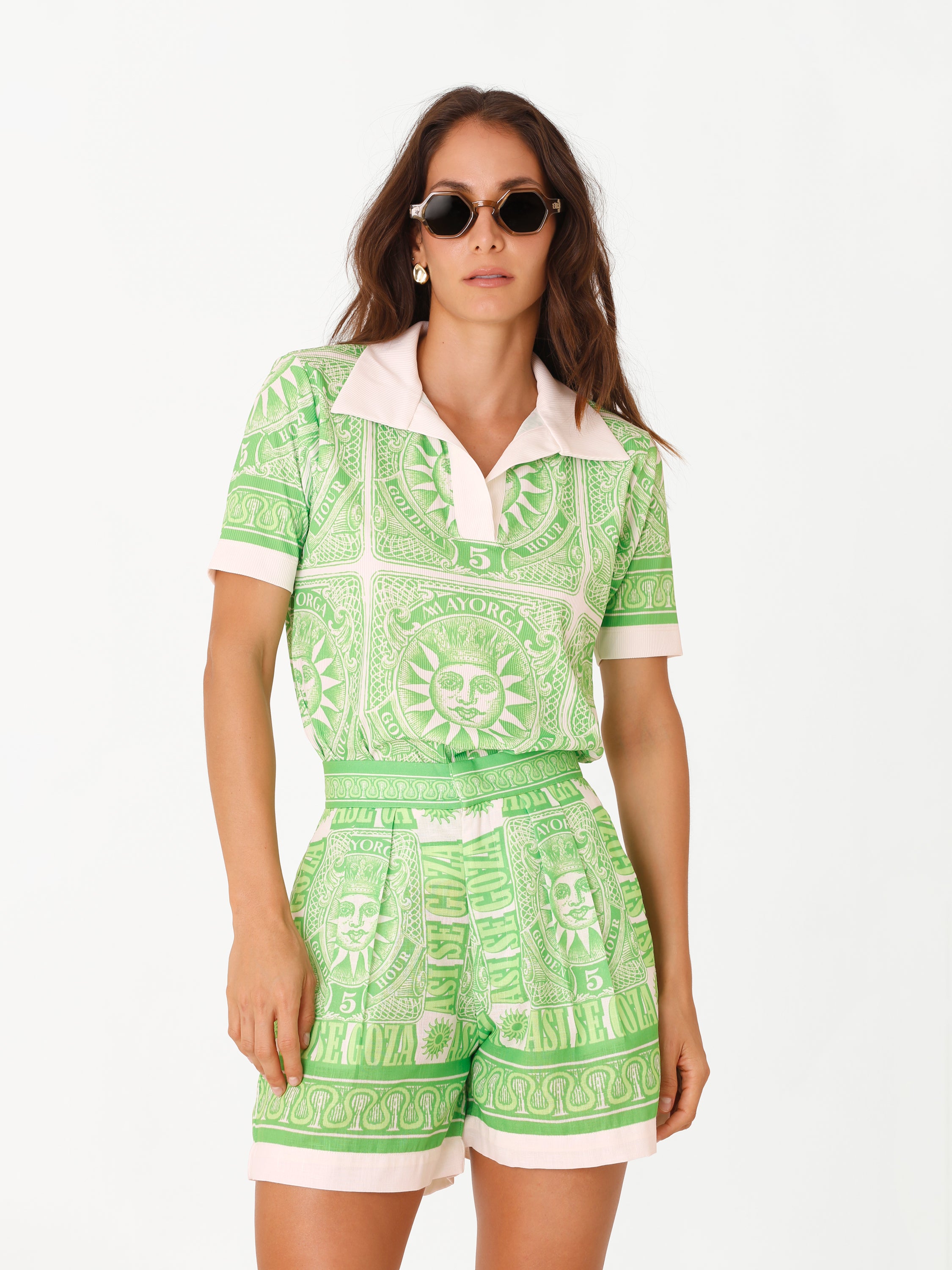 Short Así Se Goza - Verde