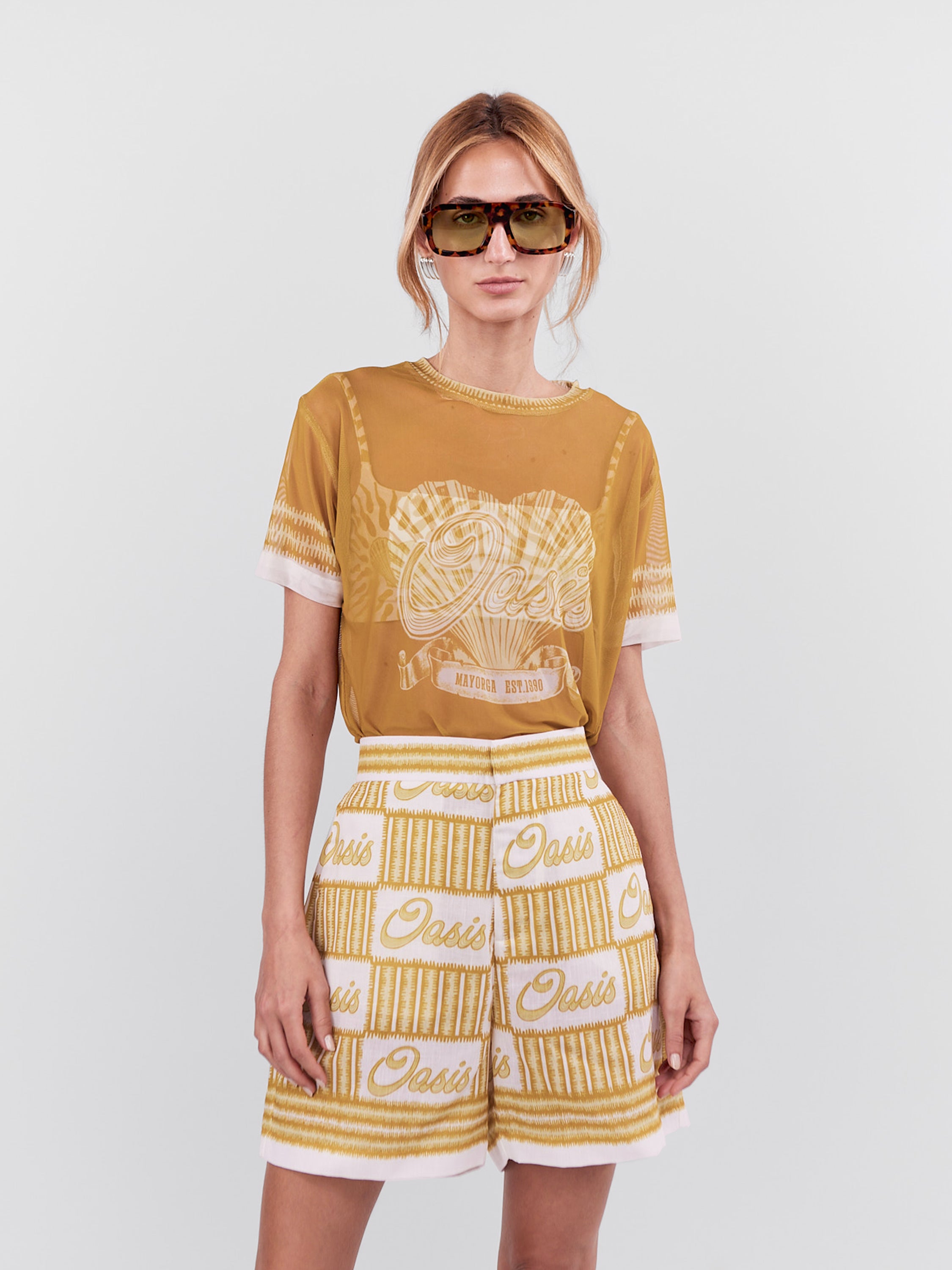 Mesh Top Oasis - Oro